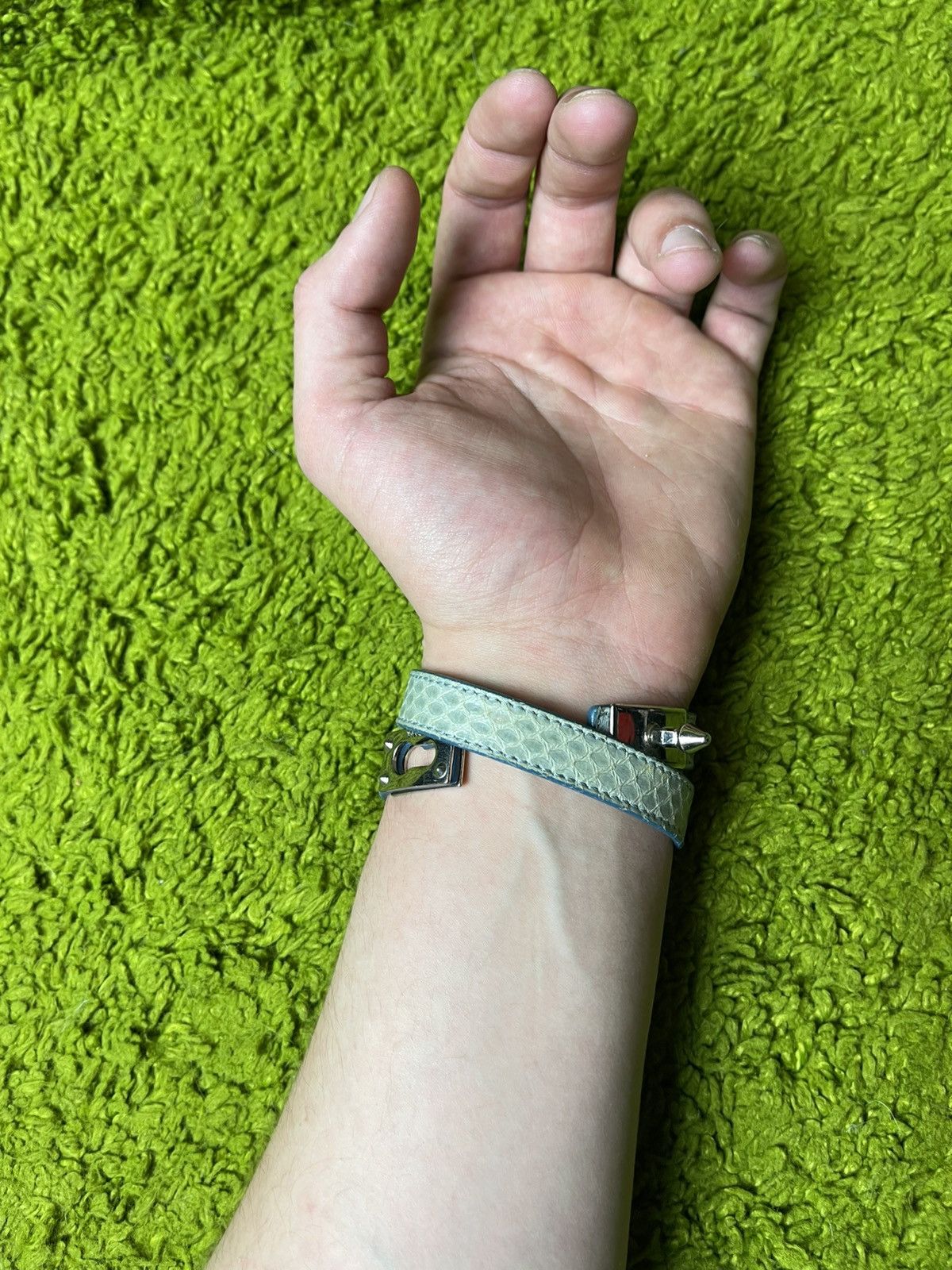 Fendi Fendi real snakeskin bracelet Size ONE SIZE - 2 Thumbnail