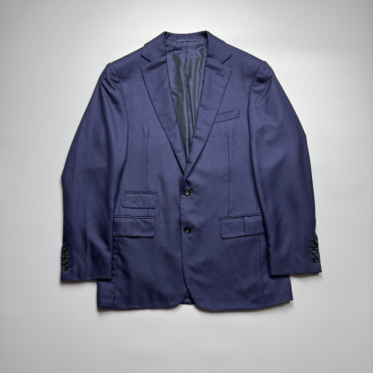 Ralph Lauren Purple Label Ralph Lauren - Purple Label Hand Tailored Cashmere Blazer Size 36R - 1 Thumbnail