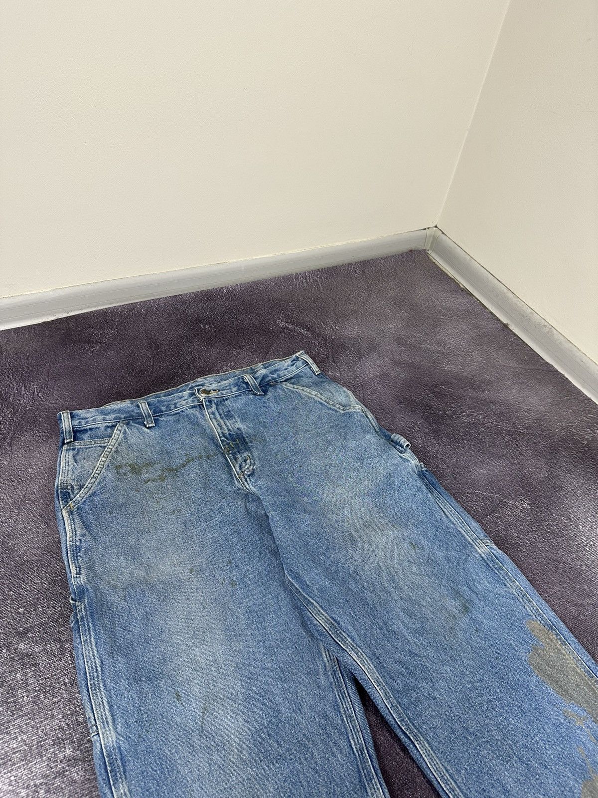 Carhartt Vintage Carhartt USA Carpenter Cargo Baggy Hype Work Pants Size US 36 / EU 52 - 13 Thumbnail
