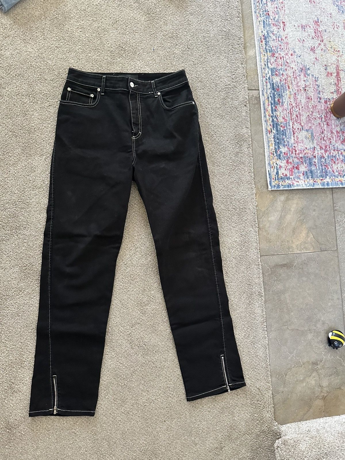 Represent Clo. Represent White Stitch Denim | Grailed