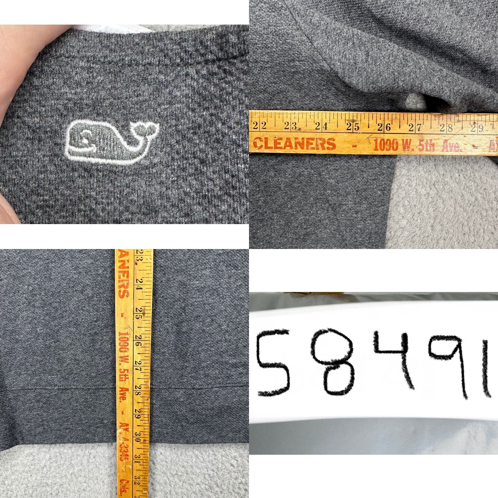 Vineyard Vines Vineyard Vines New York Jets Sweatshirt Mens 2XL Gray Pullover Mock Neck Zip Knit Logo Size US XXL / EU 58 / 5 - 8 Thumbnail