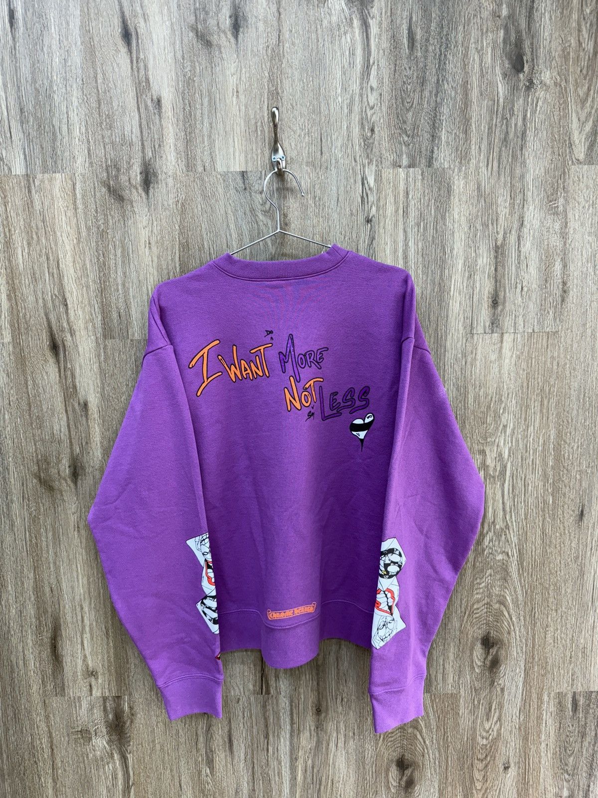 Chrome Hearts Chrome Hearts Purple Matty Boy Crewneck Size US S / EU 44-46 / 1 - 7 Thumbnail