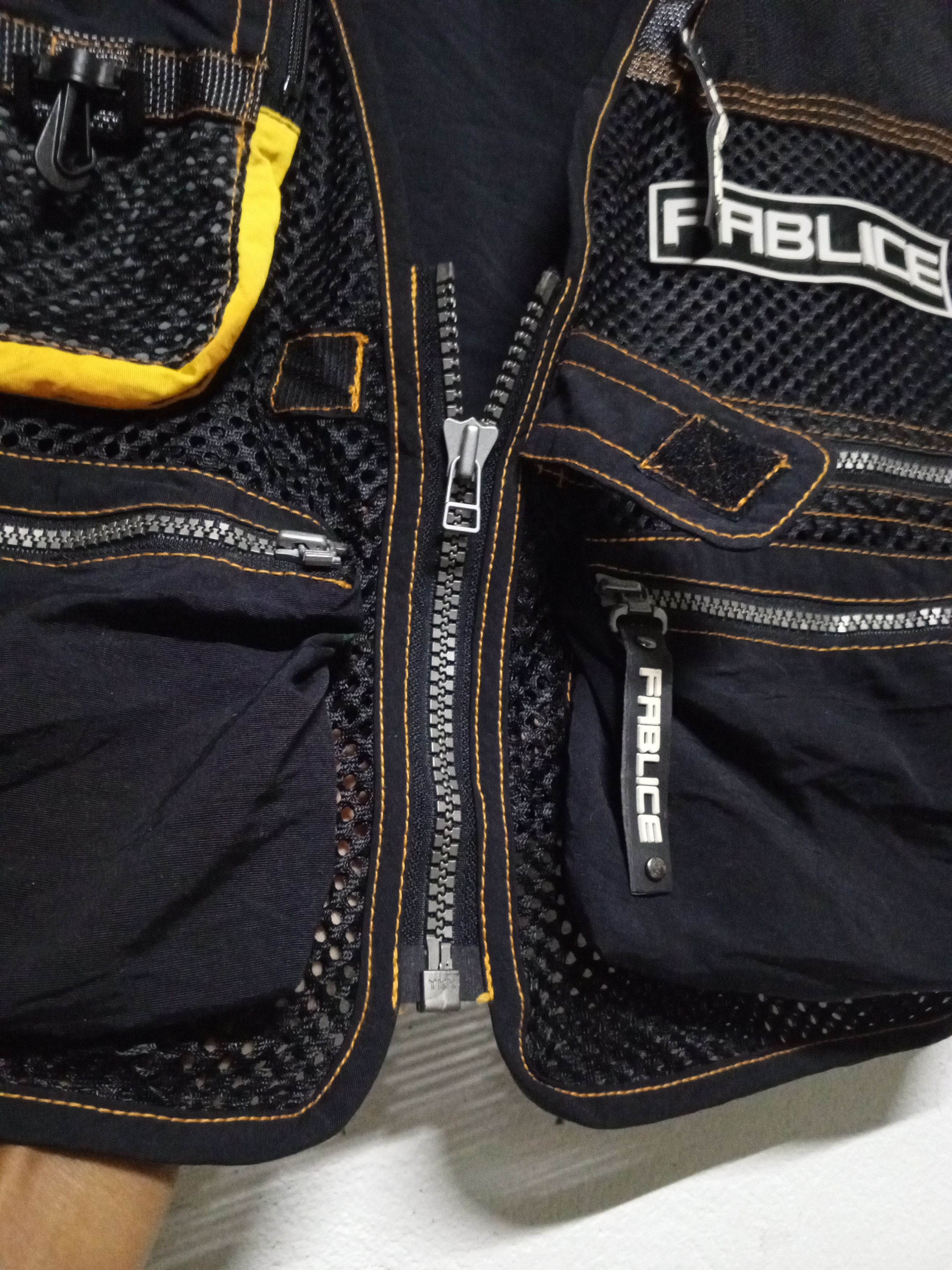 Japanese Brand Vintage Japanese Brand Fablice Multi-Pocket Tactical Vest Size US L / EU 52-54 / 3 - 7 Thumbnail
