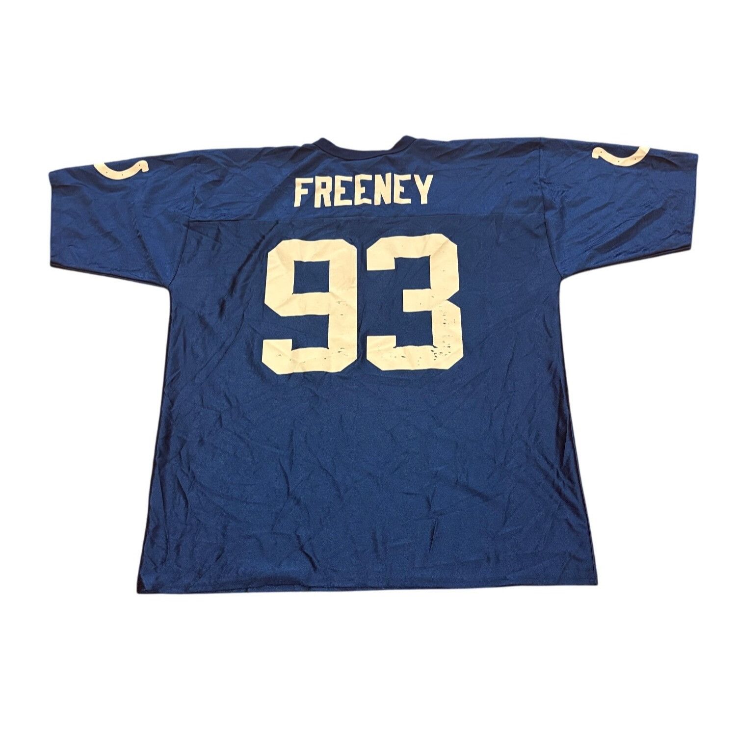 NFL Indianapolis Colts Dwight Freeney #93 NFL Jersey Blue Men's Size US XL / EU 56 / 4 - 1 Thumbnail