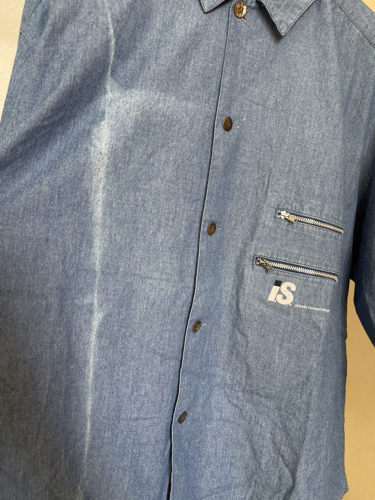 Issey Miyake × Tsumori Chisato Issey Miyake Chisato Tsumori Button Up Zipper Shirt Size US XL / EU 56 / 4 - 3 Thumbnail