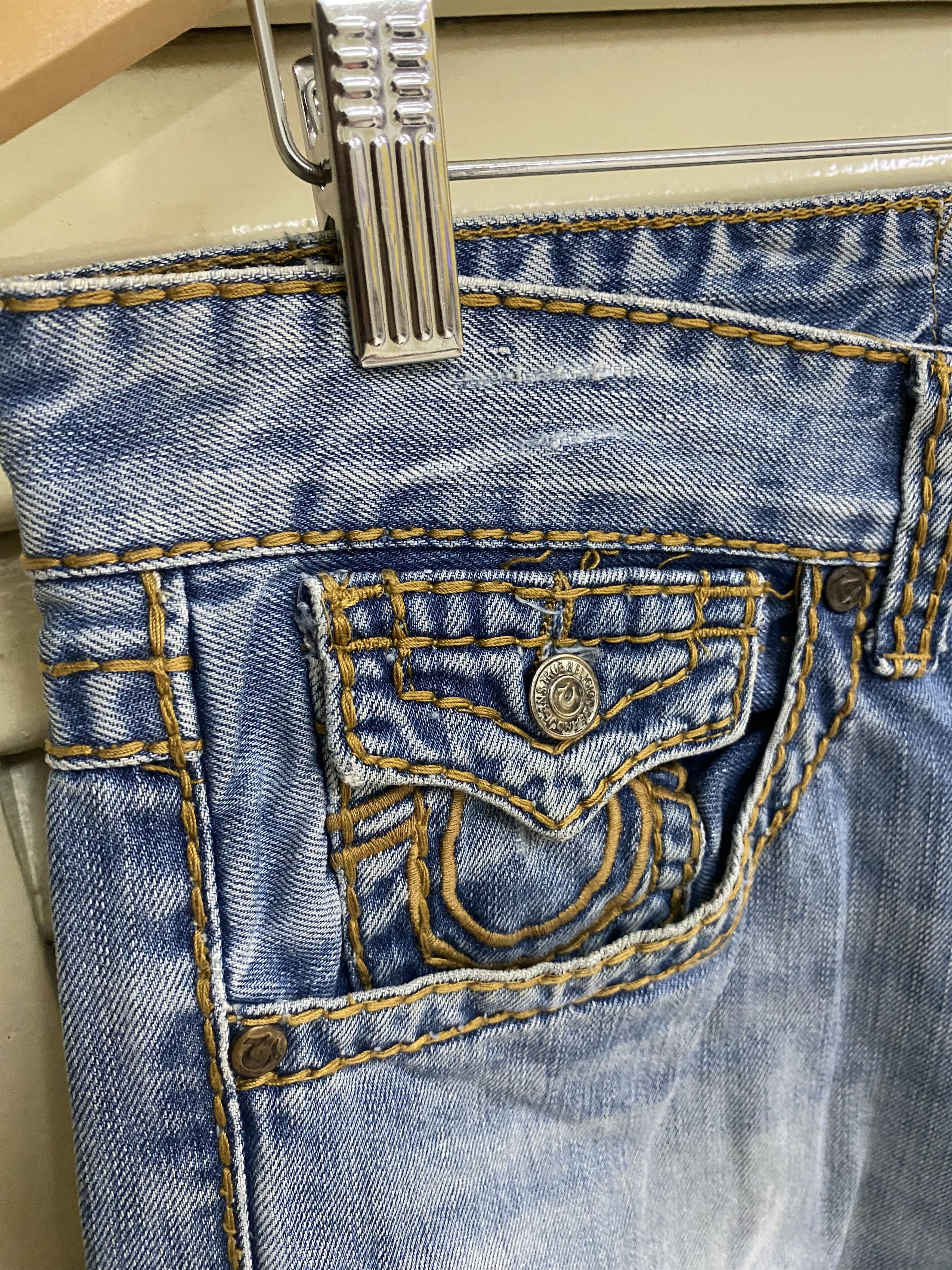 True Religion True Religion Billy Supert Jeans Size US 34 / EU 50 - 3 Thumbnail