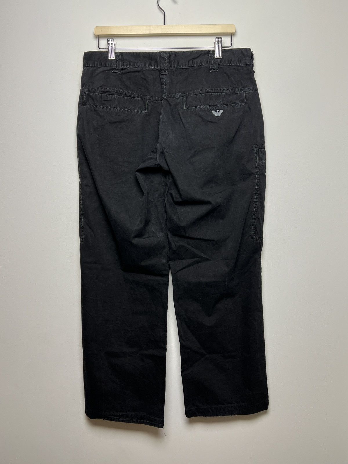Giorgio Armani armani y2k multipocket washed cargo pants Size US 33 - 10 Thumbnail