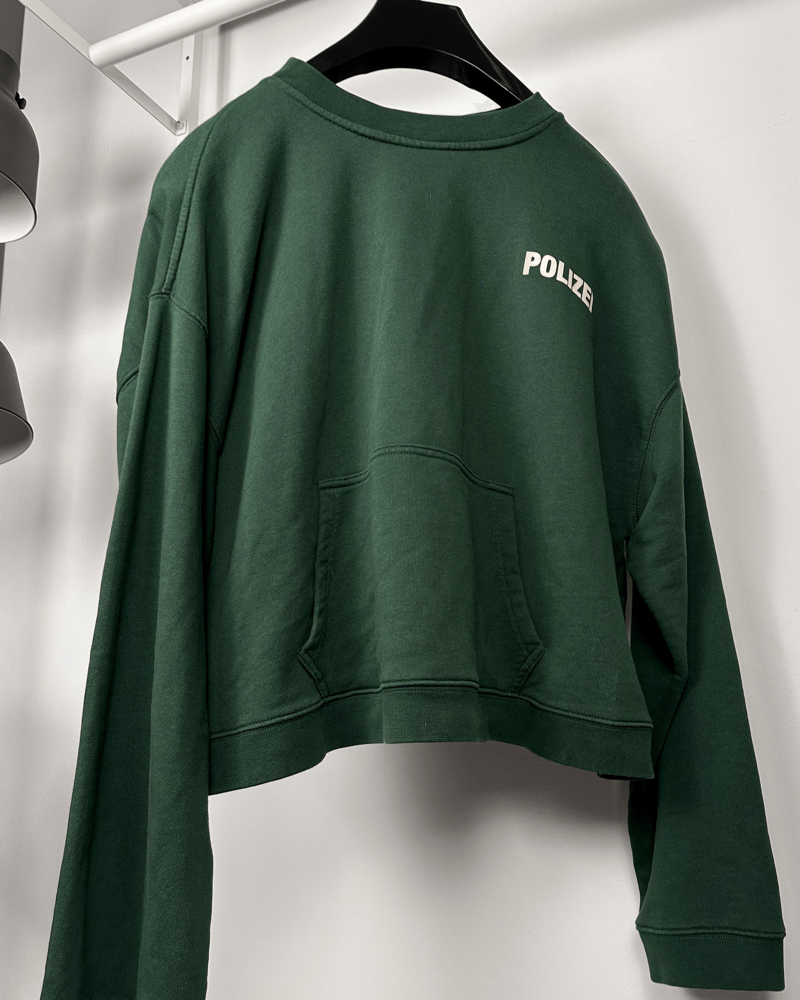 Vetements Vetements Polizei Reversible Cropped Hoodie Size US M / EU 48-50 / 2 - 6 Thumbnail