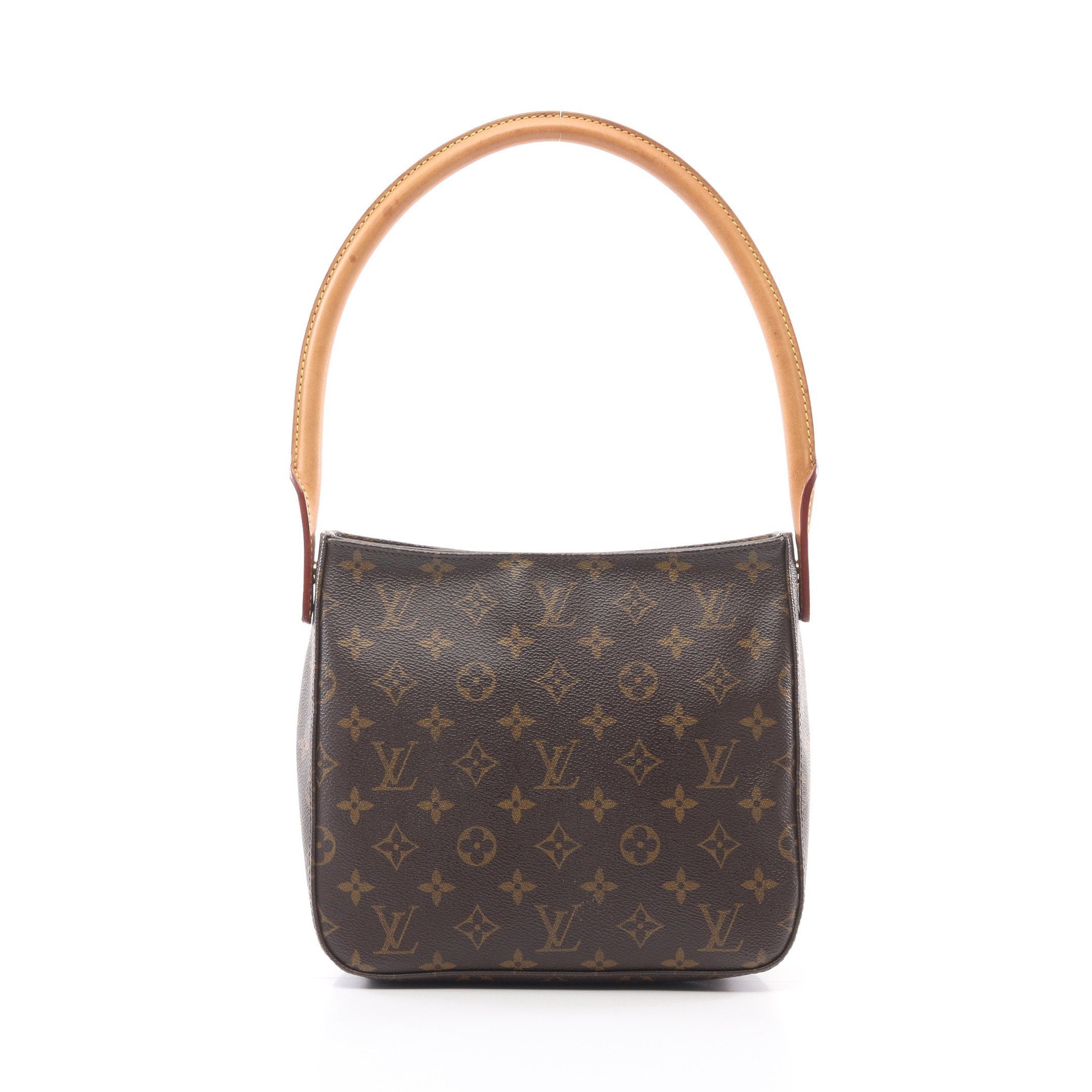 Louis Vuitton Louis Vuitton Looping Mm Monogram Shoulder Bag Leather Brown Size ONE SIZE - 1 Thumbnail