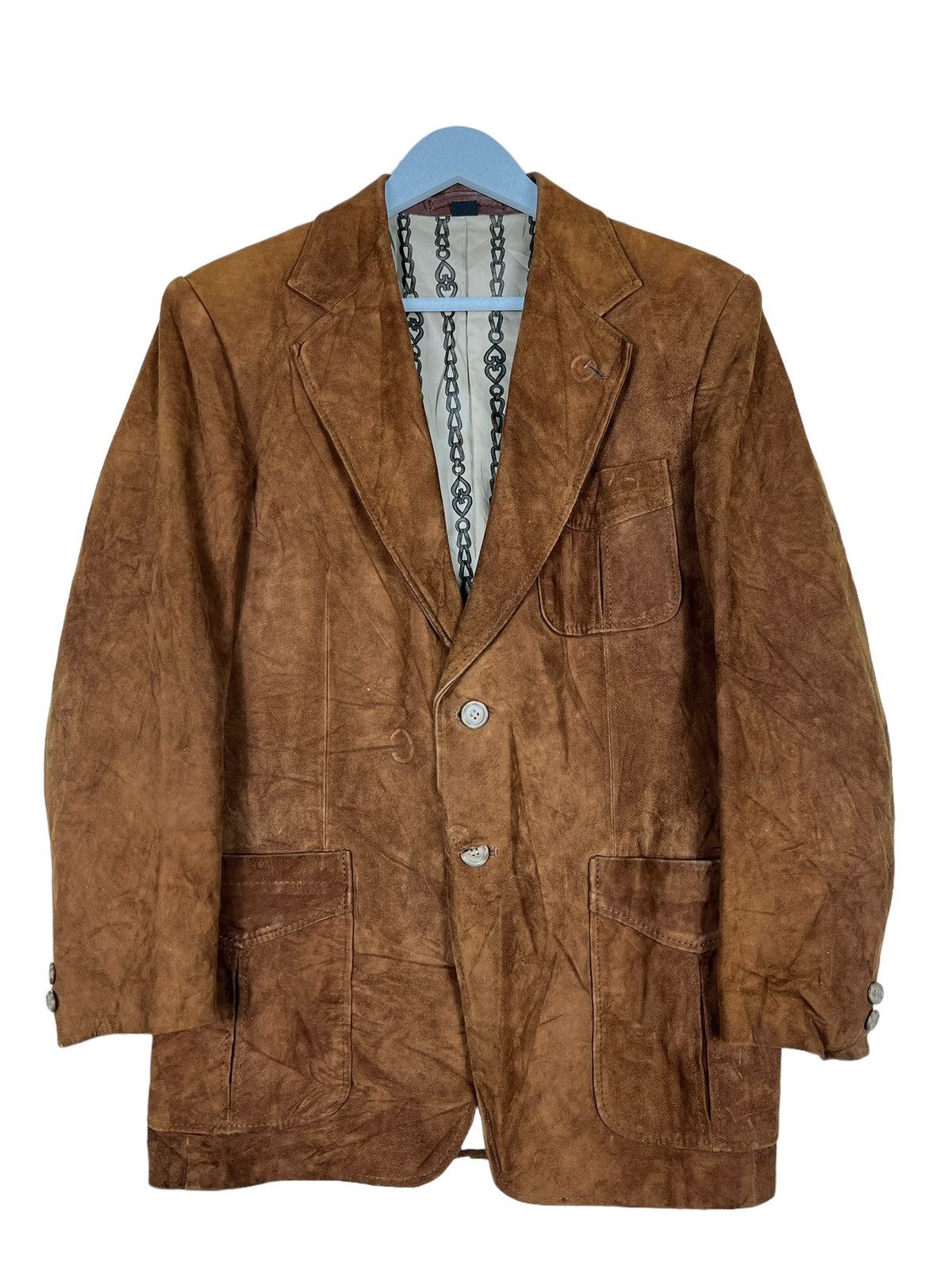 Japanese Brand 🔥 VINTAGE ROYAL LEATHER COATS BY KOTOKUMI MADE IN JAPAN Size US M / EU 48-50 / 2 - 2 Thumbnail