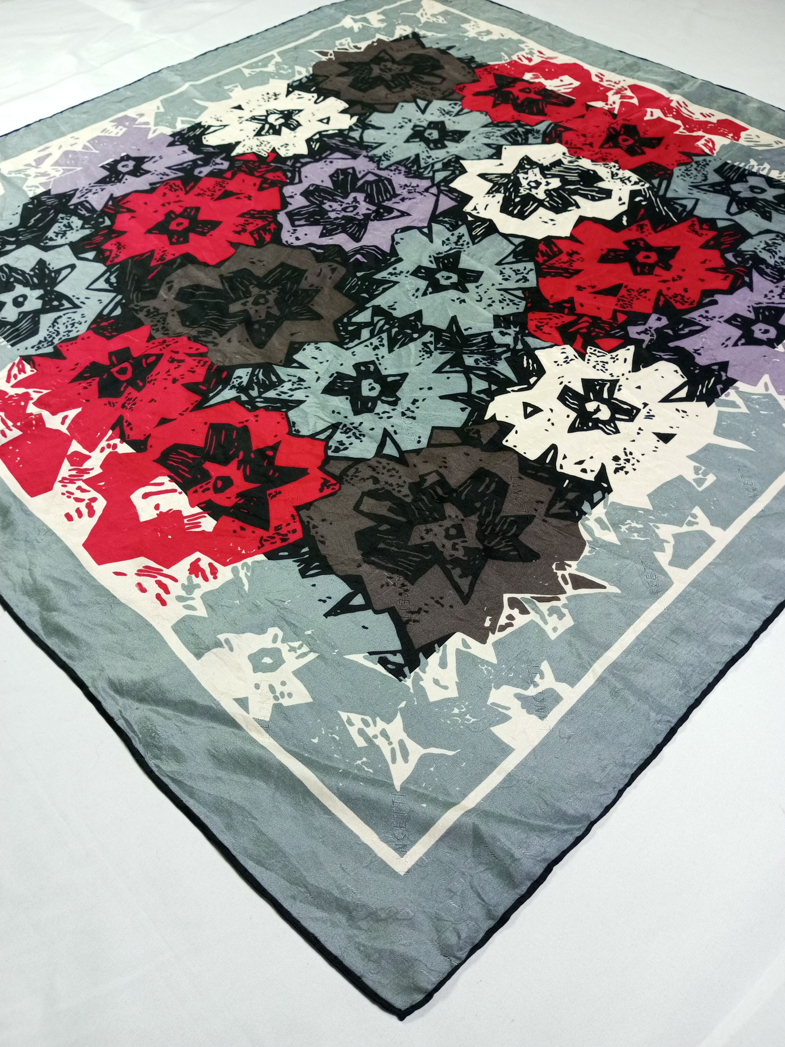 Lui di Lancetti × Vintage Vintage Designer Silk Scarf Lui de Lancetti Size ONE SIZE - 5 Thumbnail