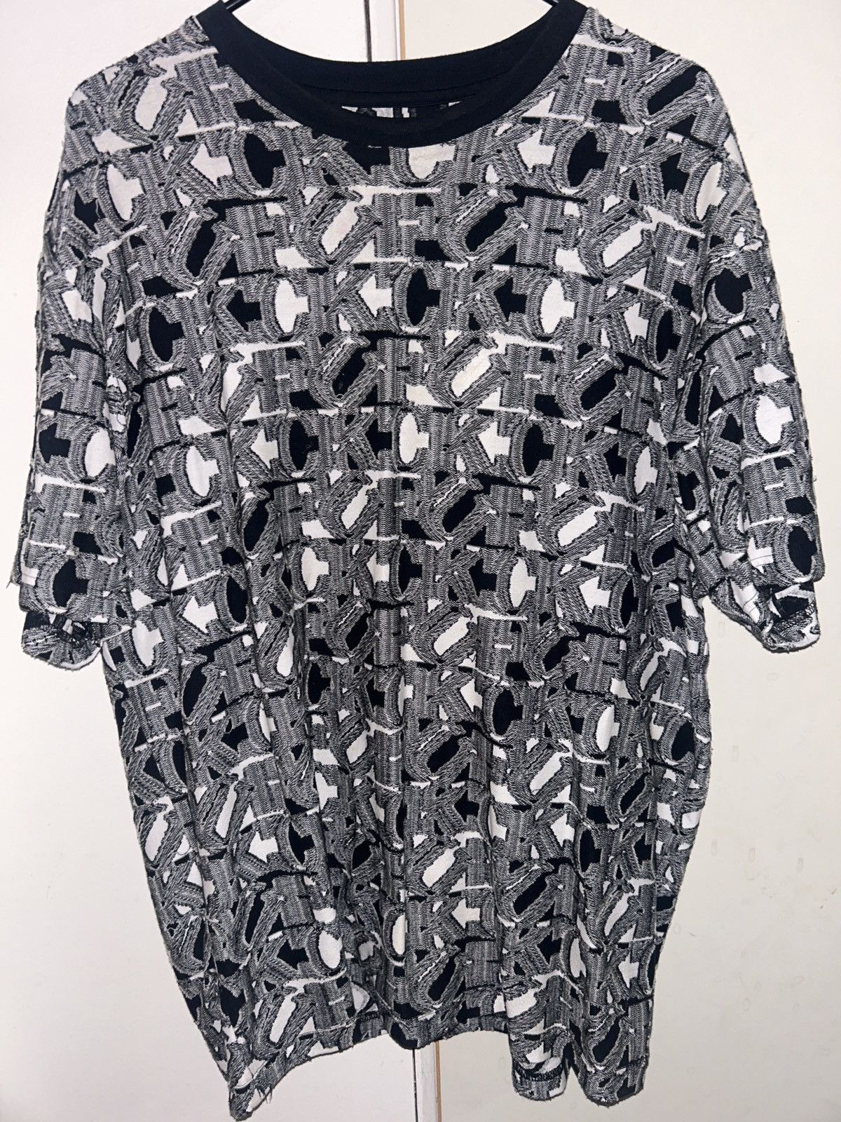 Supreme Supreme fuck intarsia short sleeve top Size US M / EU 48-50 / 2 - 4 Thumbnail
