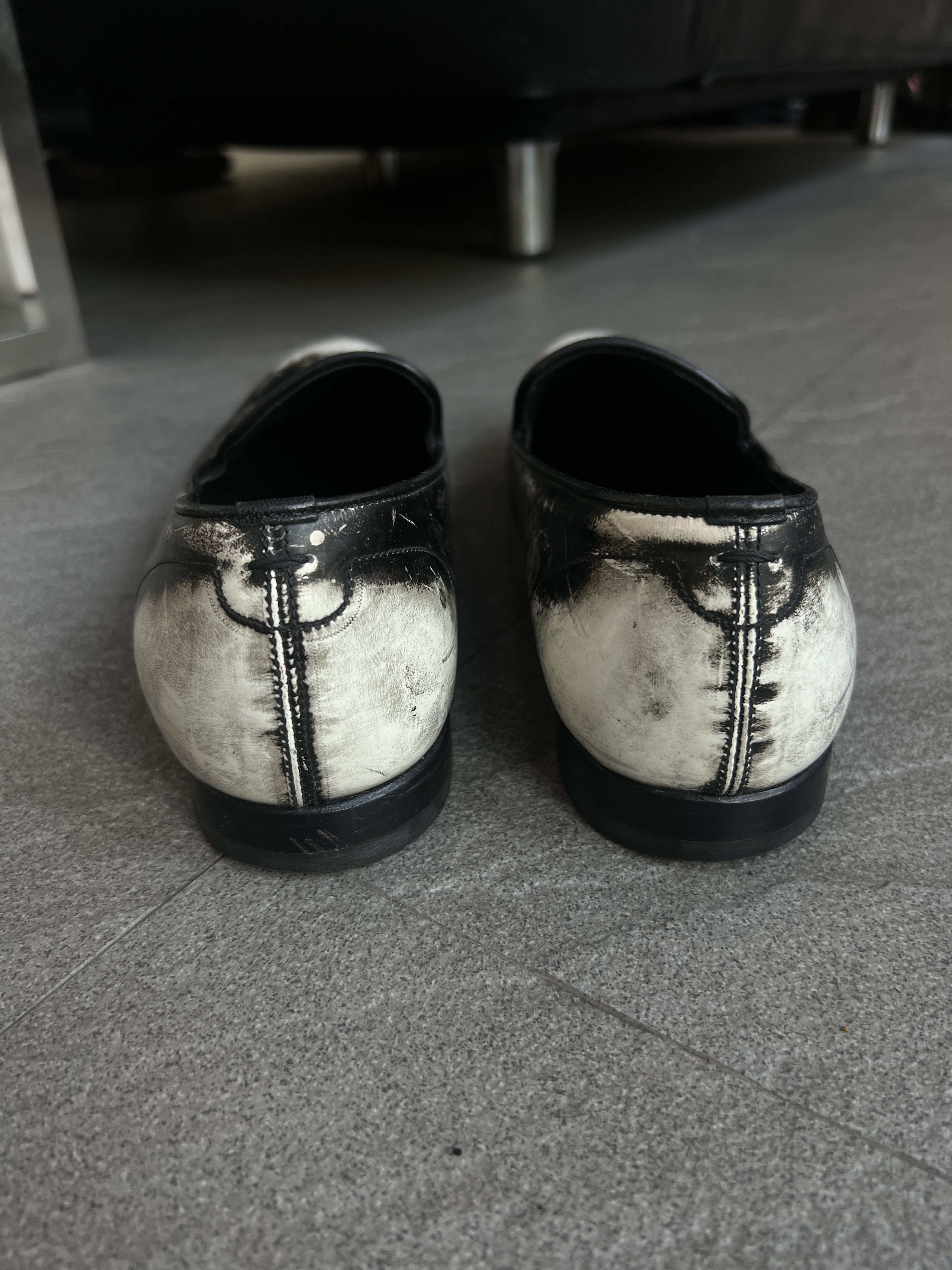 Alexander McQueen Alexander McQueen Skull Distressed Loafers EU41 Size US 8 / EU 41 - 7 Thumbnail