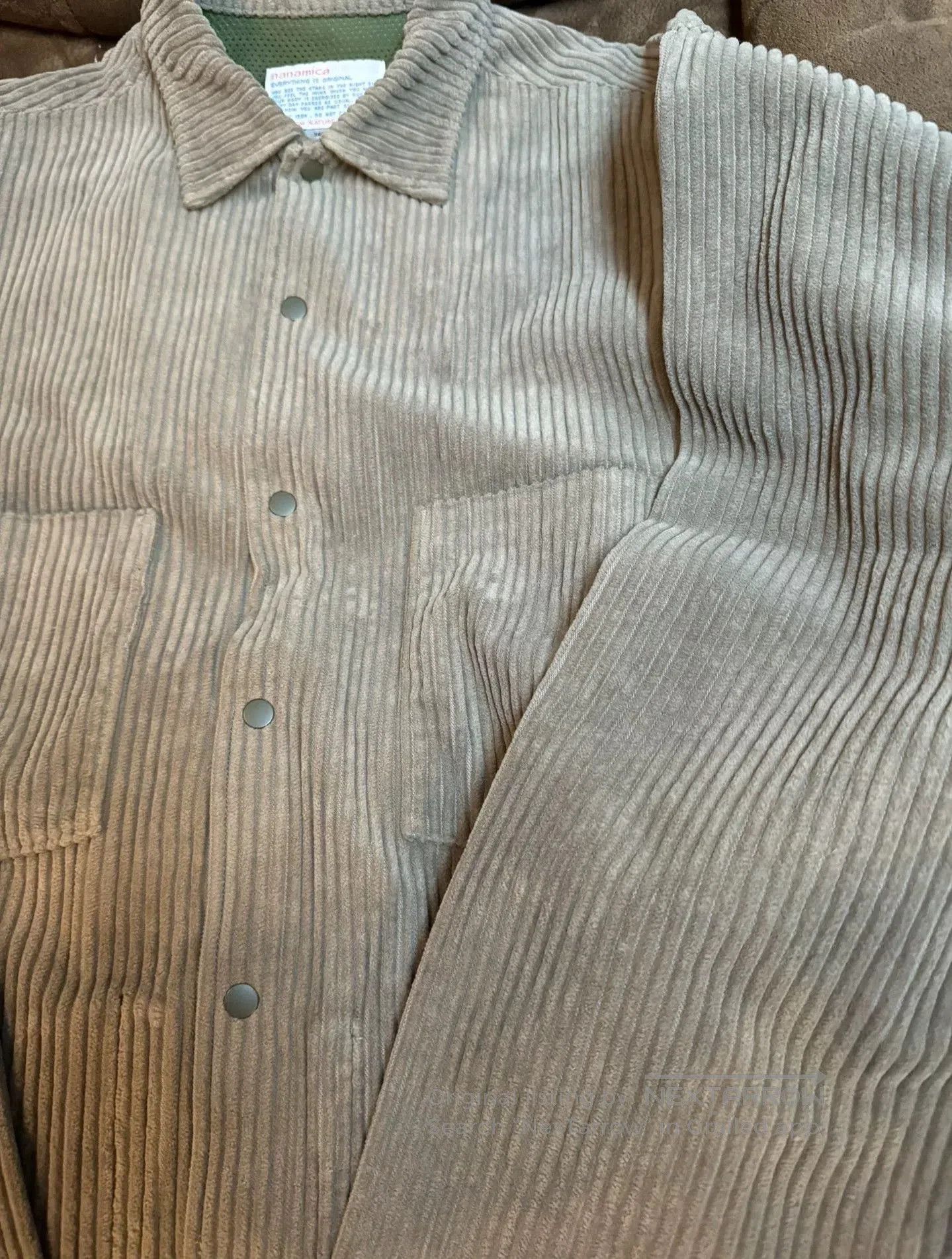 Nanamica nanamican Washed Corduroy Shirt Jacket. Size US S / EU 44-46 / 1 - 3 Thumbnail