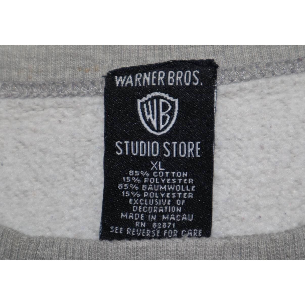 Vintage Vtg 90s Warner Brothers Looney Tunes Sweatshirt Bugs Bunny Size US XL / EU 56 / 4 - 2 Thumbnail