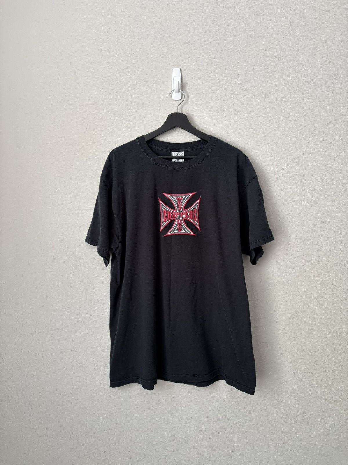 West Coast Choppers Vintage West Coast Choppers Black Tee Size US XL / EU 56 / 4 - 1 Thumbnail