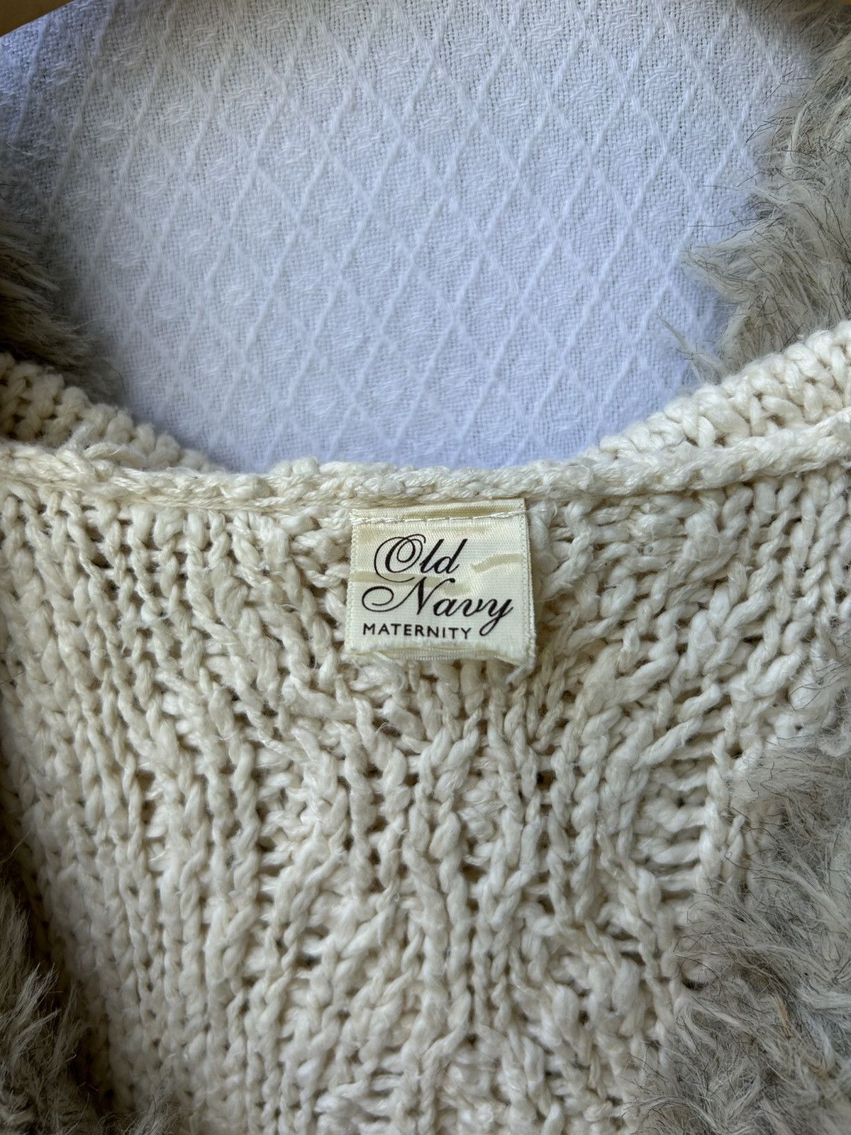 If Six Was Nine × Japanese Brand × Le Grande Bleu (L.G.B.) Old navy fur vest hoodie knitted styled Size US L / EU 52-54 / 3 - 8 Thumbnail