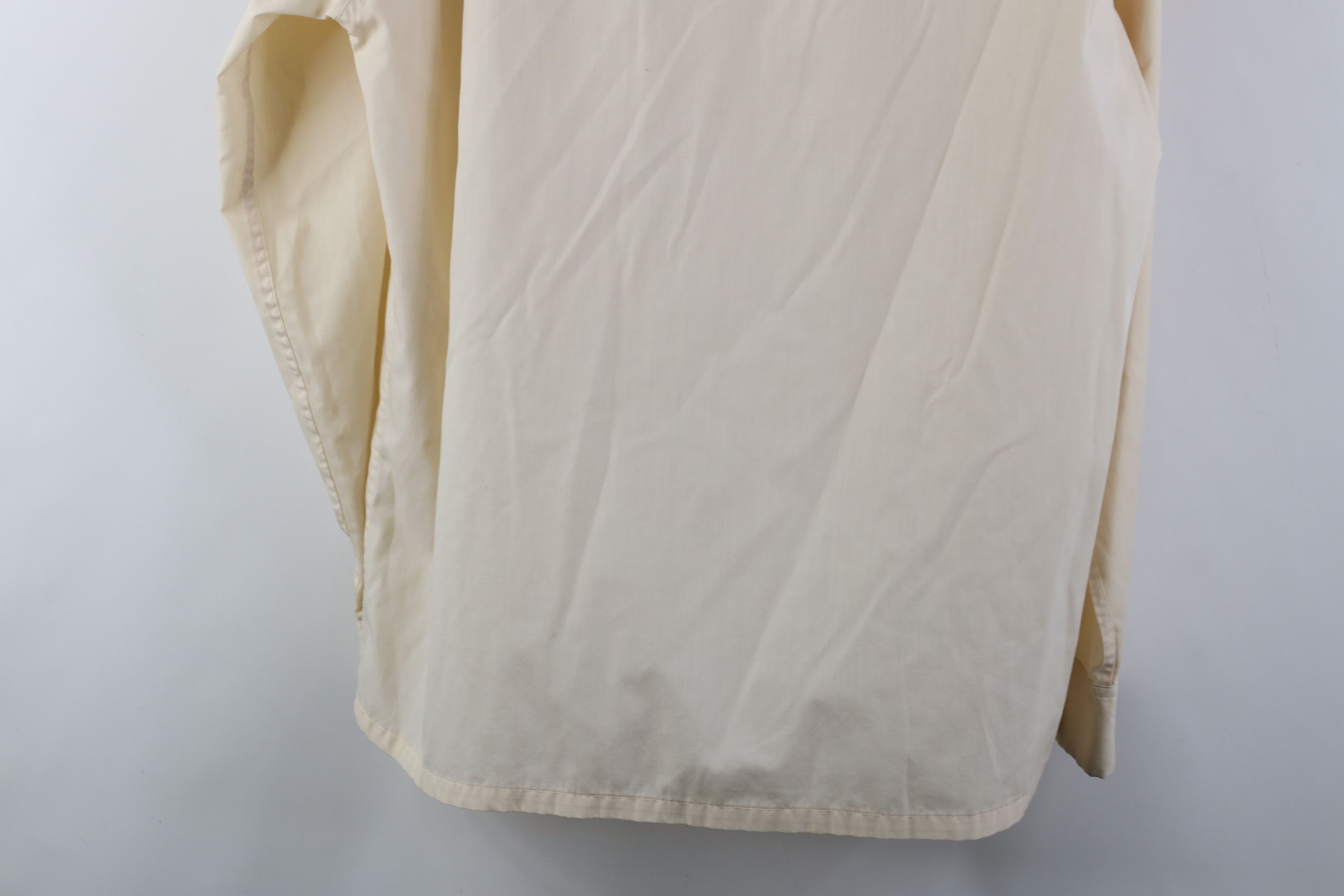 Vintage Vintage 50s Penneys Looped Collar Button Shirt Beige Size US M / EU 48-50 / 2 - 14 Thumbnail