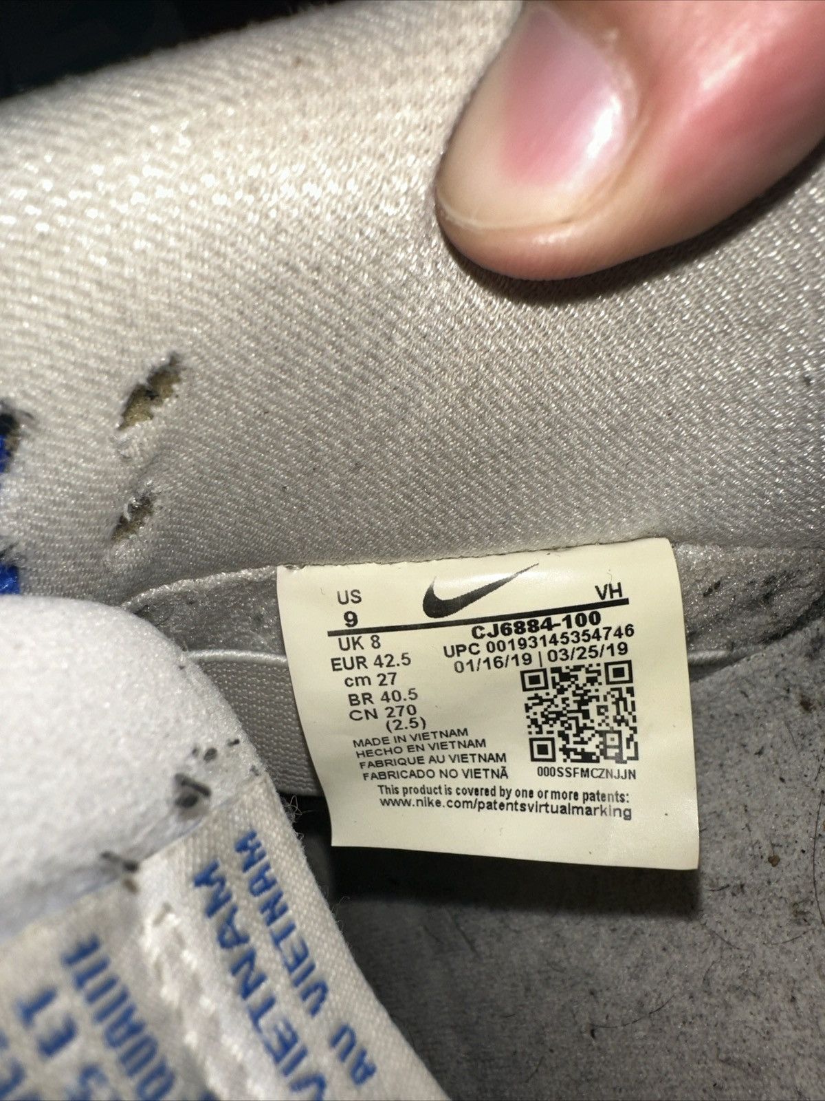 Nike Nike sb cracked leather royal size 9 Size US 9 / EU 42 - 5 Thumbnail