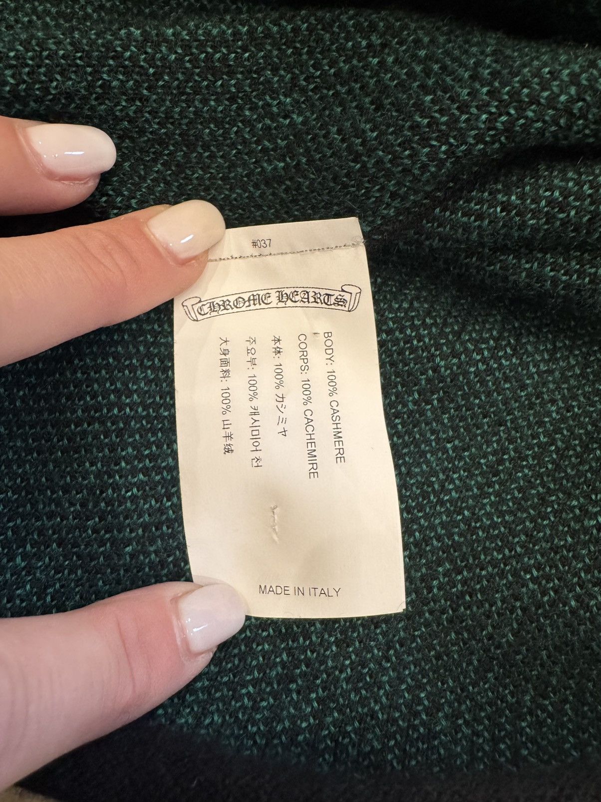 Chrome Hearts Cashmere Chrome Hearts Sweater 2024 Size US XL / EU 56 / 4 - 6 Thumbnail