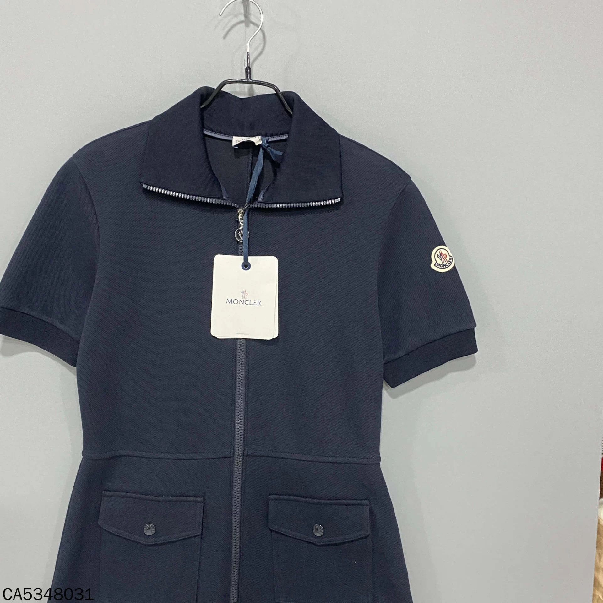 Moncler Moncler logo zipper dress S new with tags Size S / US 4 / IT 40 - 2 Thumbnail