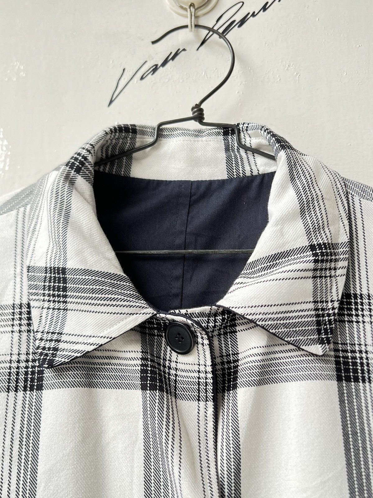 Sandro SANDRO Paris Navy Reversible Coat Jacket Size US M / EU 48-50 / 2 - 10 Thumbnail