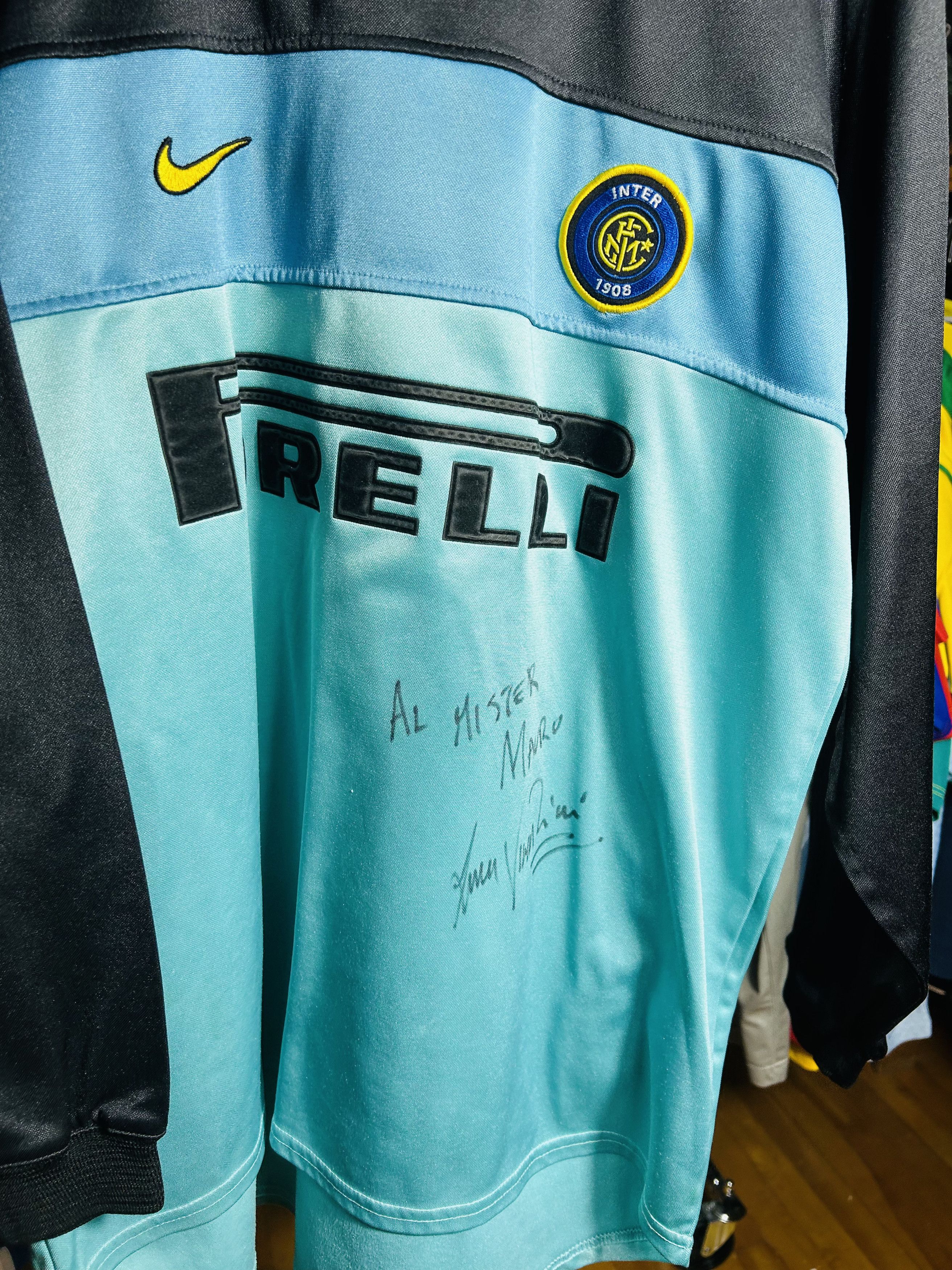 Nike Inter milan 1999/00 GK jersey Size US L / EU 52-54 / 3 - 3 Thumbnail