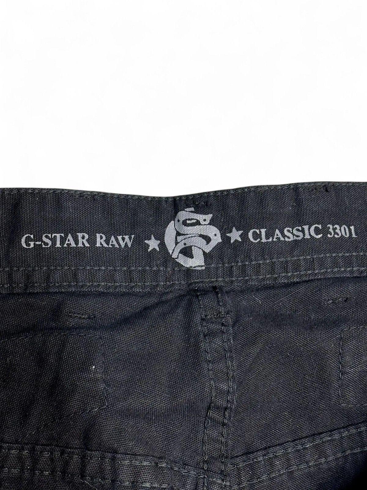 Diesel G-Star Raw Y2K Tech Carpenter Denim Pants Black Workwear 34 Size US 34 / EU 50 - 9 Thumbnail