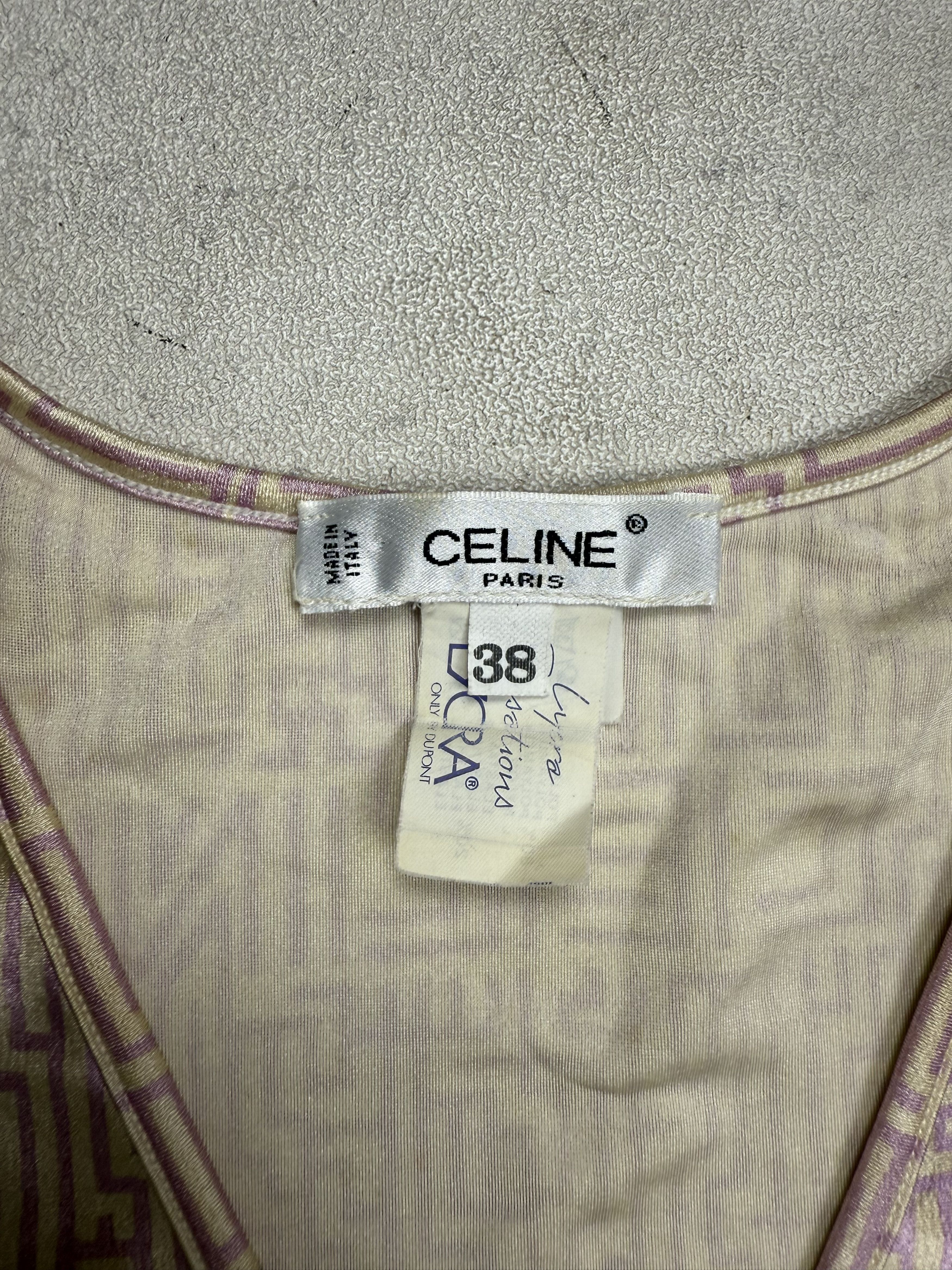 Celine Vintage Celine Top Size XS / US 0-2 / IT 36-38 - 9 Thumbnail