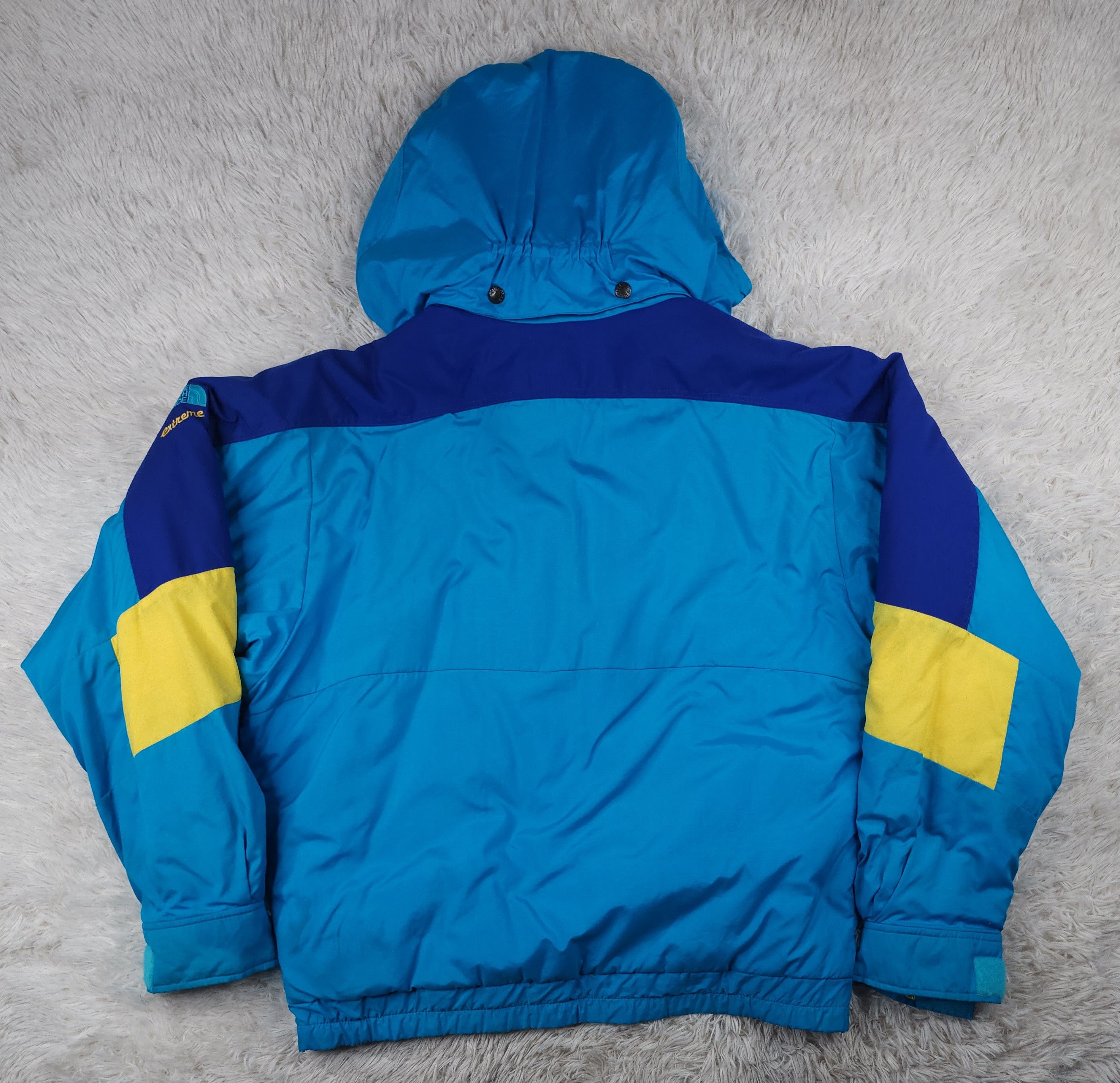 The North Face The North Face extreme blue/yellow windbreaker jacket Size US L / EU 52-54 / 3 - 8 Thumbnail