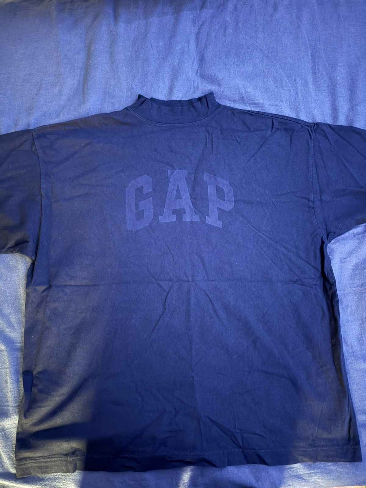 Balenciaga × Gap × Kanye West Yeezy Gap Engineered by Balenciaga 3/4 Sleeve Dove Shirt Size US XS / EU 42 / 0 - 2 Thumbnail