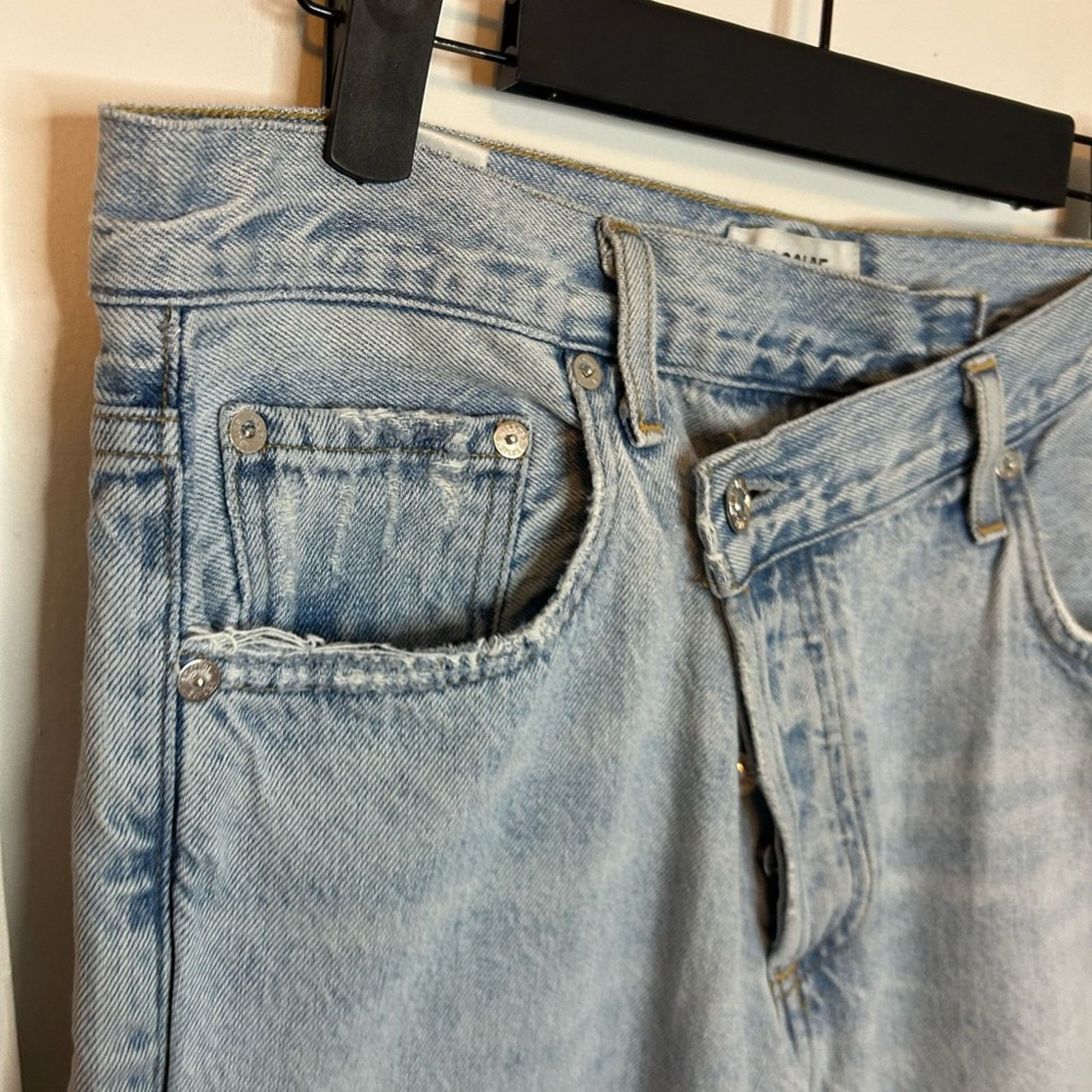 Agolde Agolde Criss Cross Light Blue Jeans Size 27" / US 4 / IT 40 - 8 Thumbnail