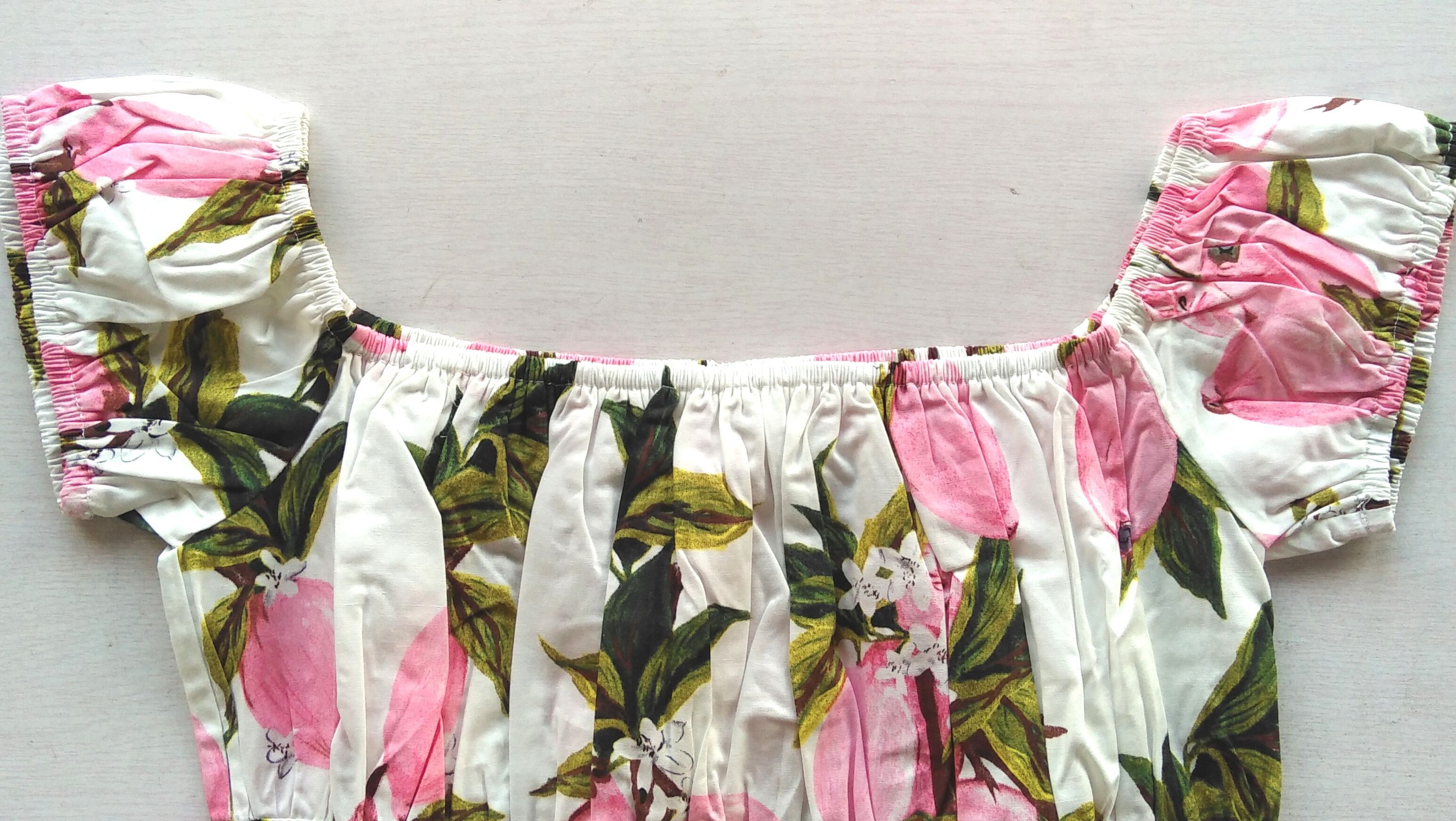 Other Women tops lemon print off shoulder slim fit Size XXL / US 16-18 / IT 52-54 - 3 Thumbnail