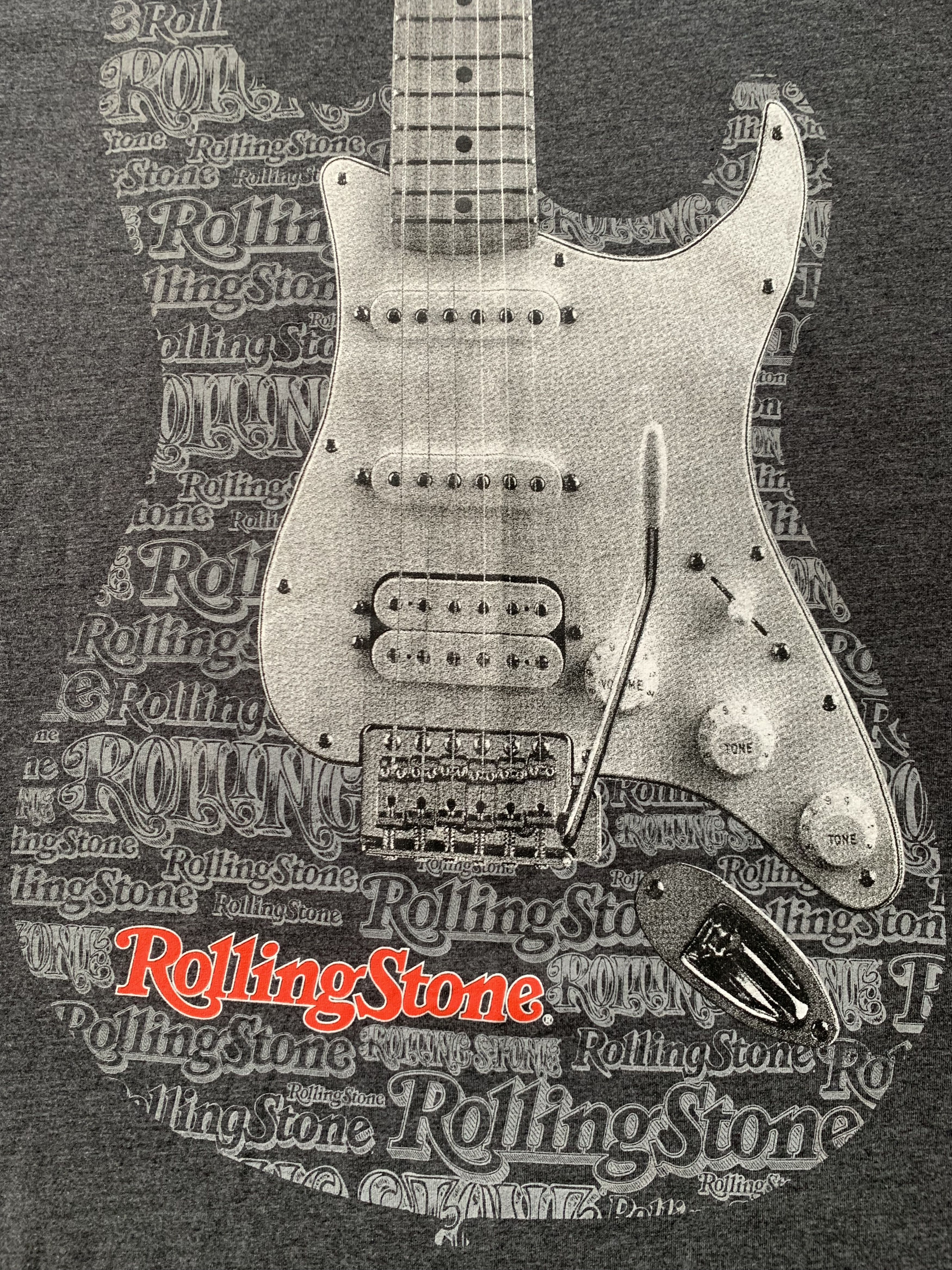 The Rolling Stones The Rolling Stones Big Guitar Logo T-Shirt 2014 Size US XL / EU 56 / 4 - 5 Thumbnail