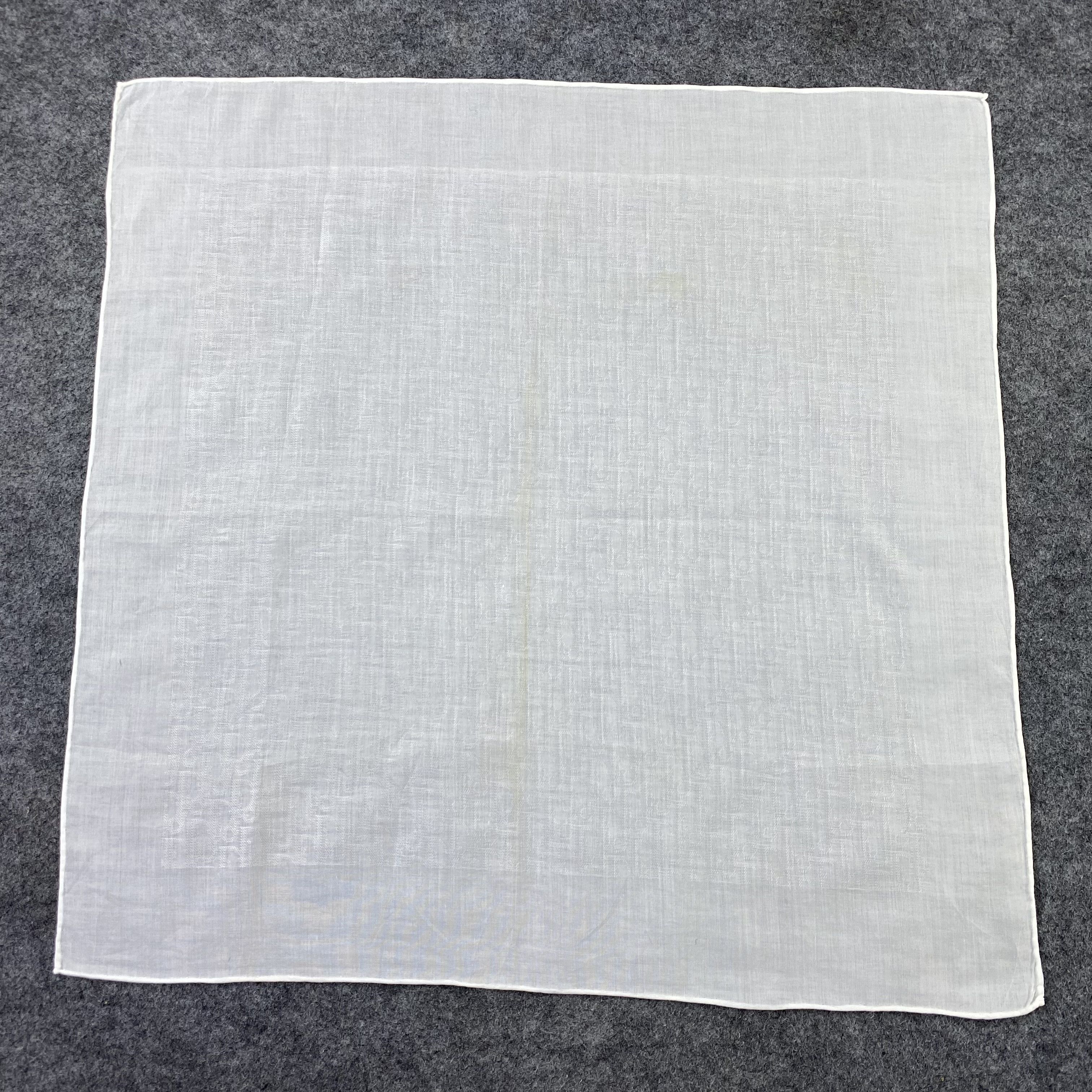 Vintage Christian Dior Monogram Neckerchief/Bandana/Handkerchief-B56 Size ONE SIZE - 3 Thumbnail