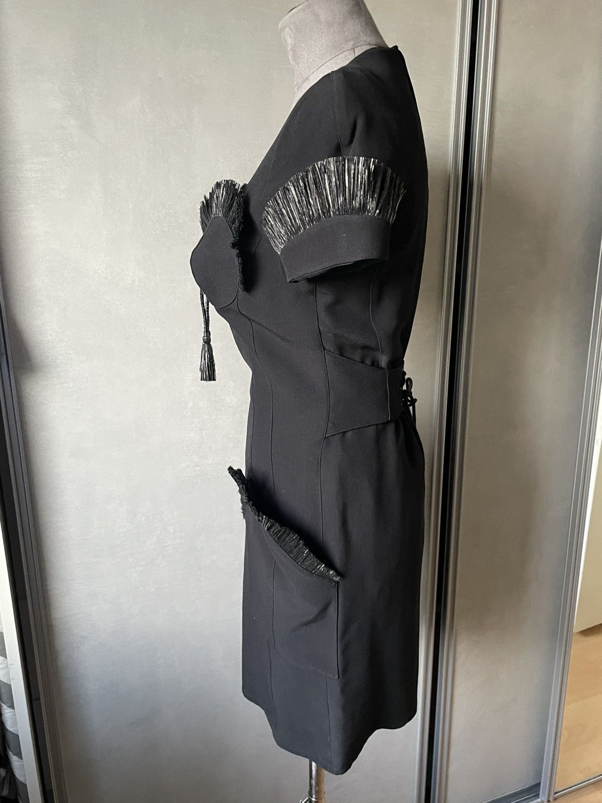 Thierry Mugler THIERRY MUGLER Iconic 1995 fashion dress Size S / US 4 / IT 40 - 4 Thumbnail