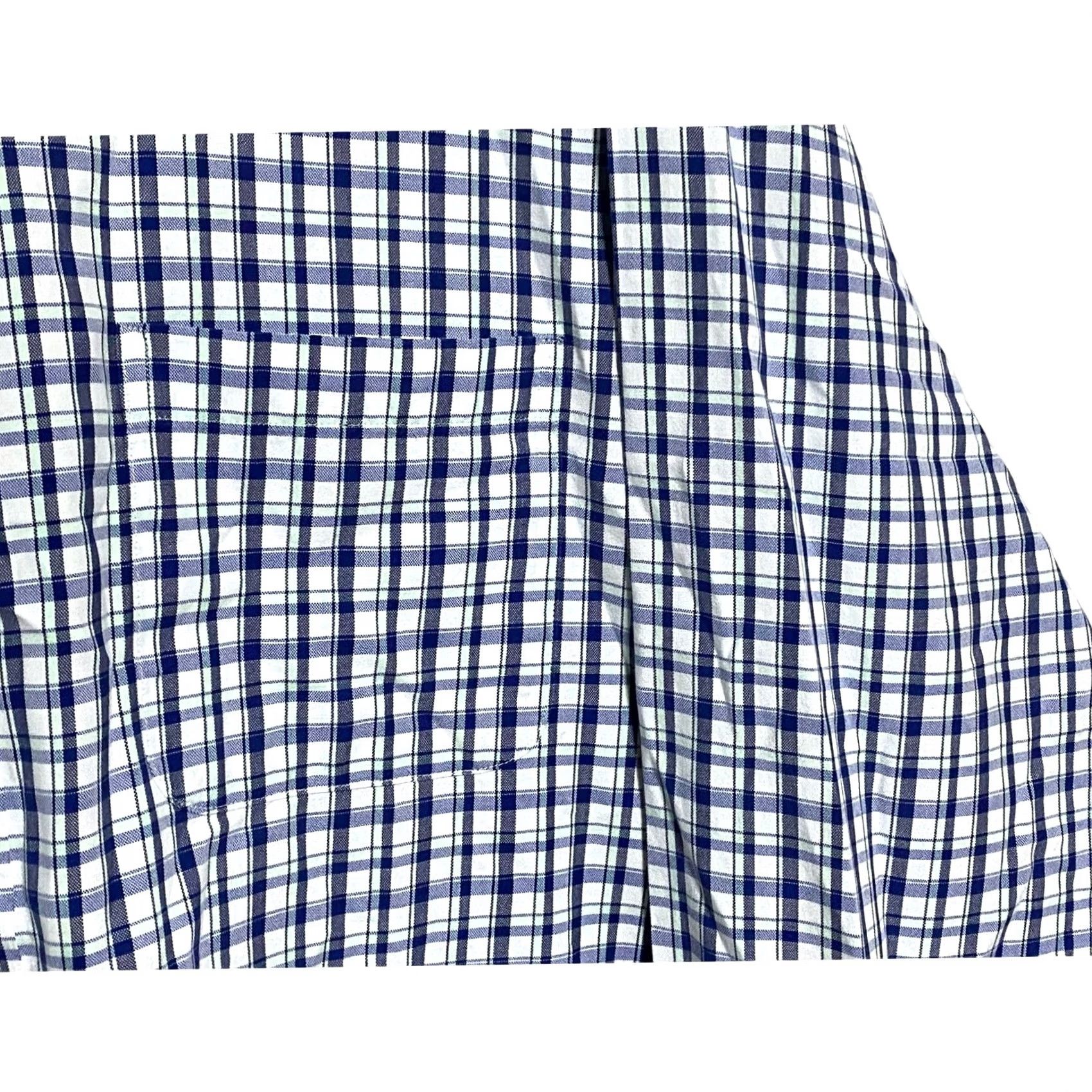 Roundtree & Yorke Roundtree & Yorke Dress Shirt Mens 2XLT Tall Plaid Button Business Casual Office Size US XXL / EU 58 / 5 - 4 Thumbnail