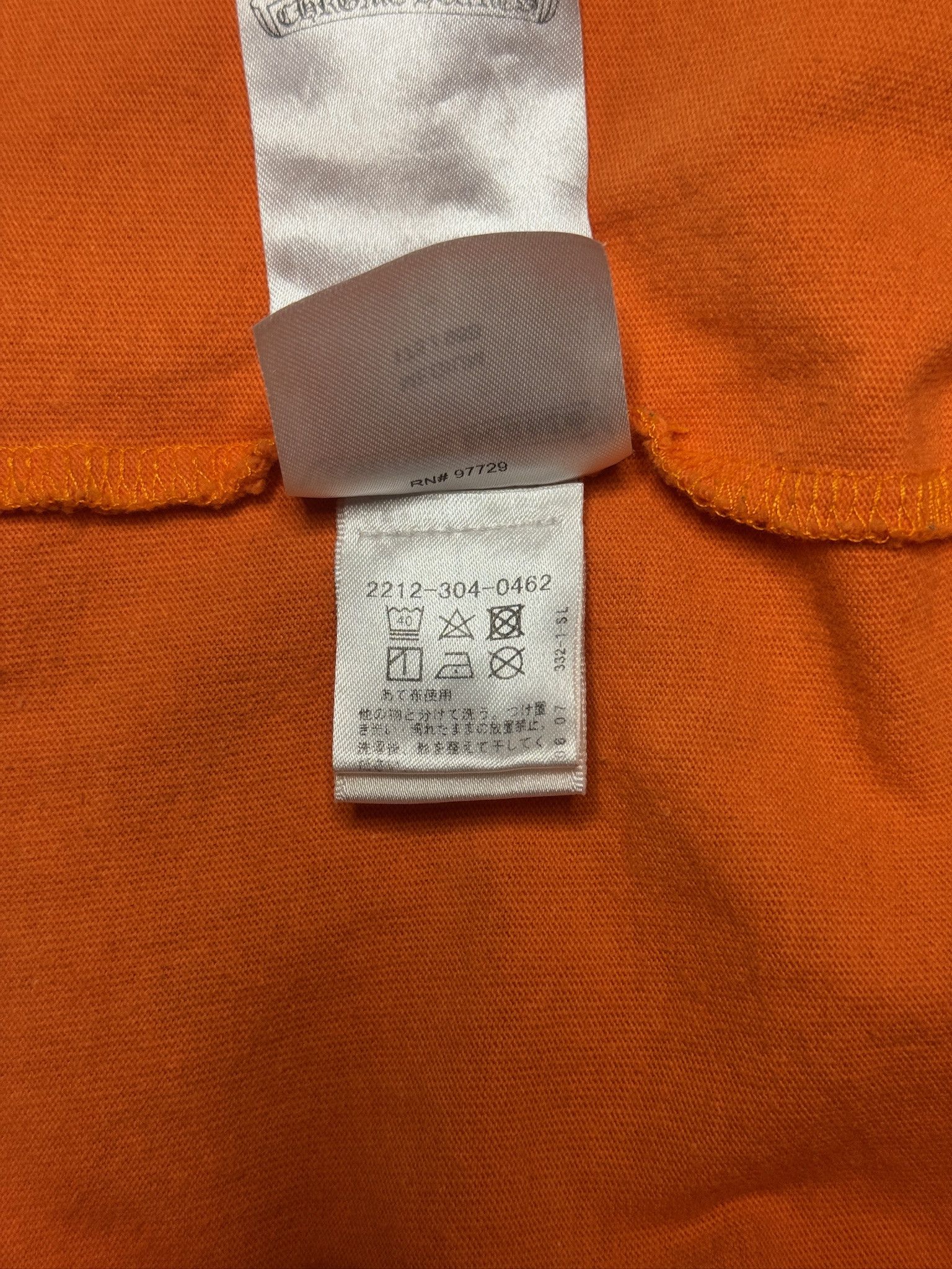 Chrome Hearts Chrome Hearts Orange Vine Dagger T-Shirt Size US M / EU 48-50 / 2 - 9 Thumbnail