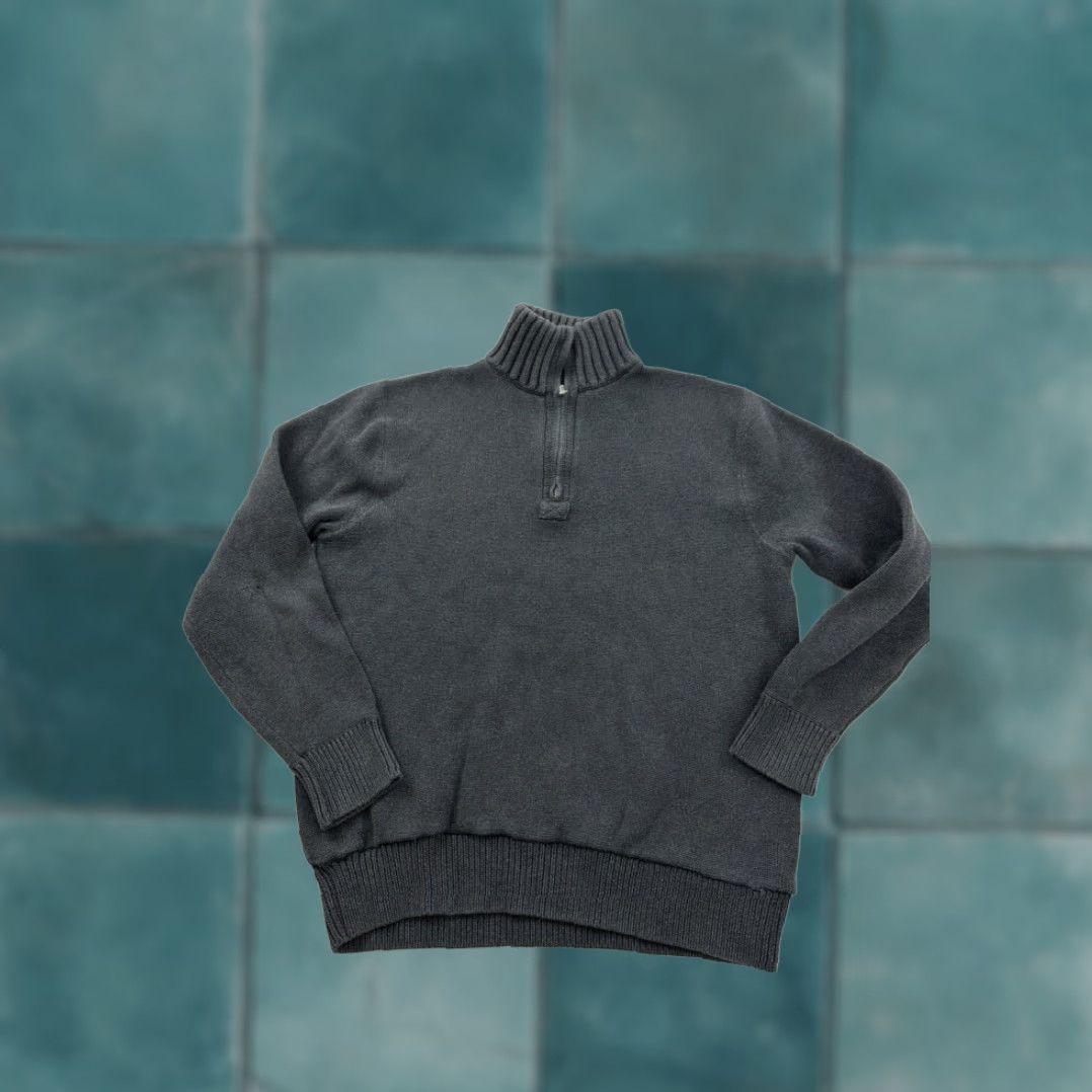 J.Crew J.Crew Mens Sweater Gray Medium Extra Large XL Mock Neck Pullover Size US M / EU 48-50 / 2 - 1 Thumbnail
