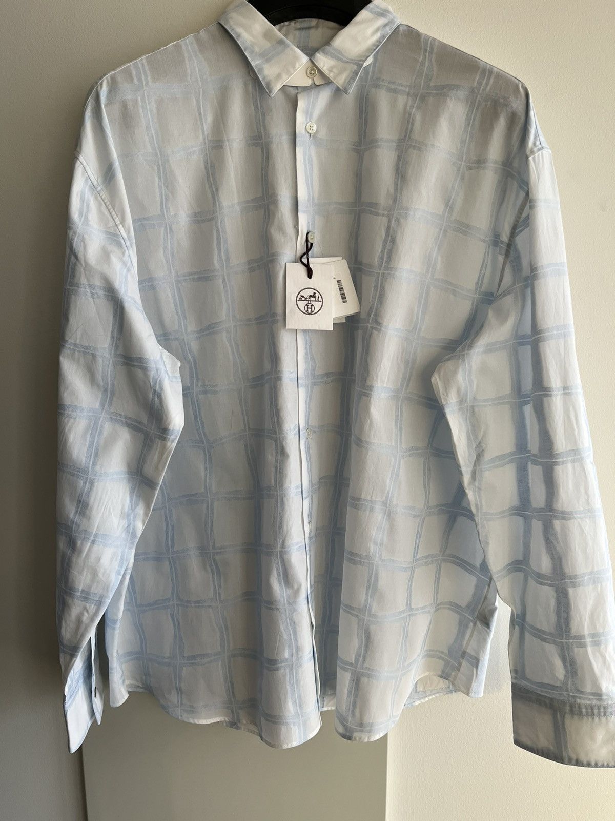 Hermes Hermes Super Runway Boxy Shirt Brand NEW w Tags Size US L / EU 52-54 / 3 - 5 Thumbnail