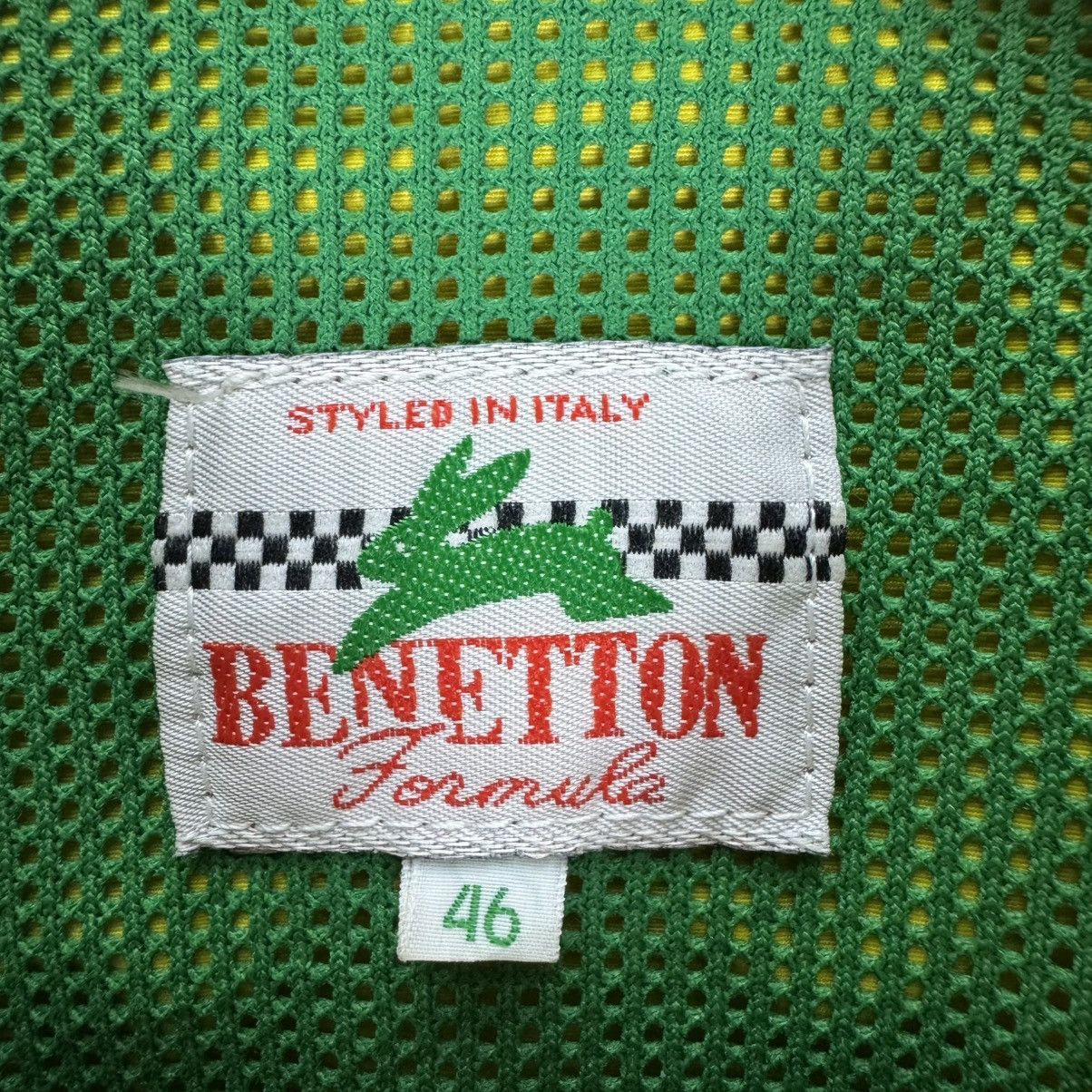 Benetton 🌟BENETTON FORMULA RACING TEAM BOMBER JACKET Size US S / EU 44-46 / 1 - 10 Thumbnail