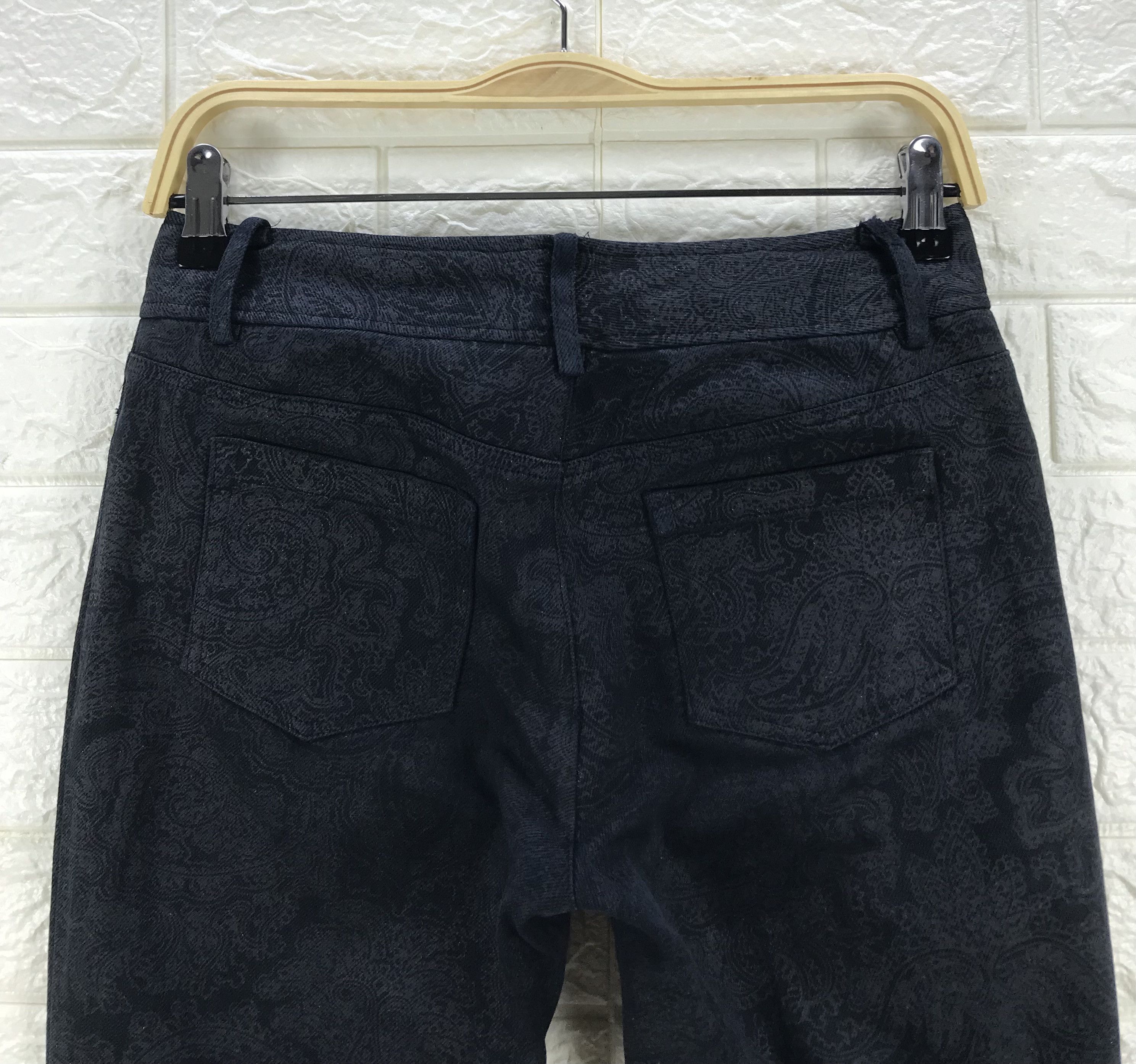 Tornado Mart Vintage Tornado Mart Damask Flare Pants Size US 28 / EU 44 - 6 Thumbnail