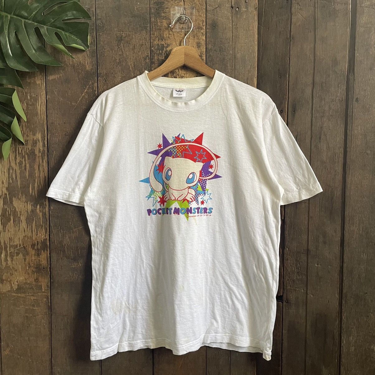 Nintendo × Pokemon × Vintage Vintage Pokemon Pocket Monster Promo Tshirt Size US M / EU 48-50 / 2 - 1 Thumbnail