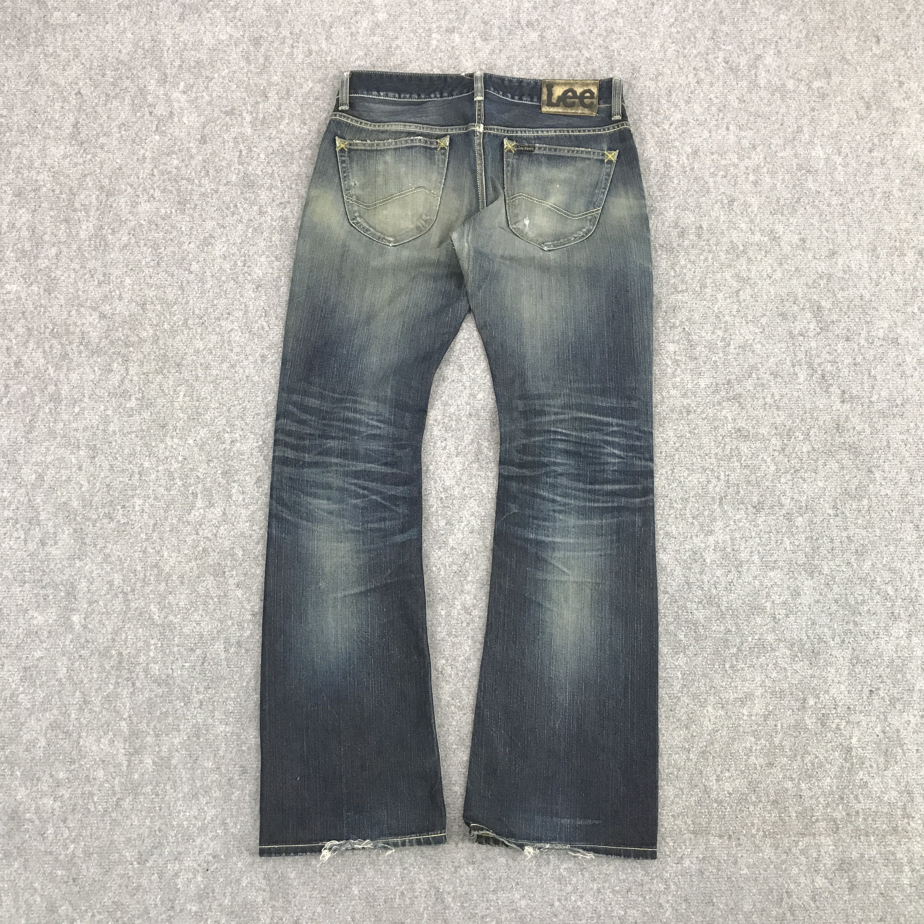 Japanese Brand × Le Grande Bleu (L.G.B.) FLARE GOLD LABEL LEE RIDERS BOOTCUT DENIM PANTS Size US 31 - 2 Thumbnail