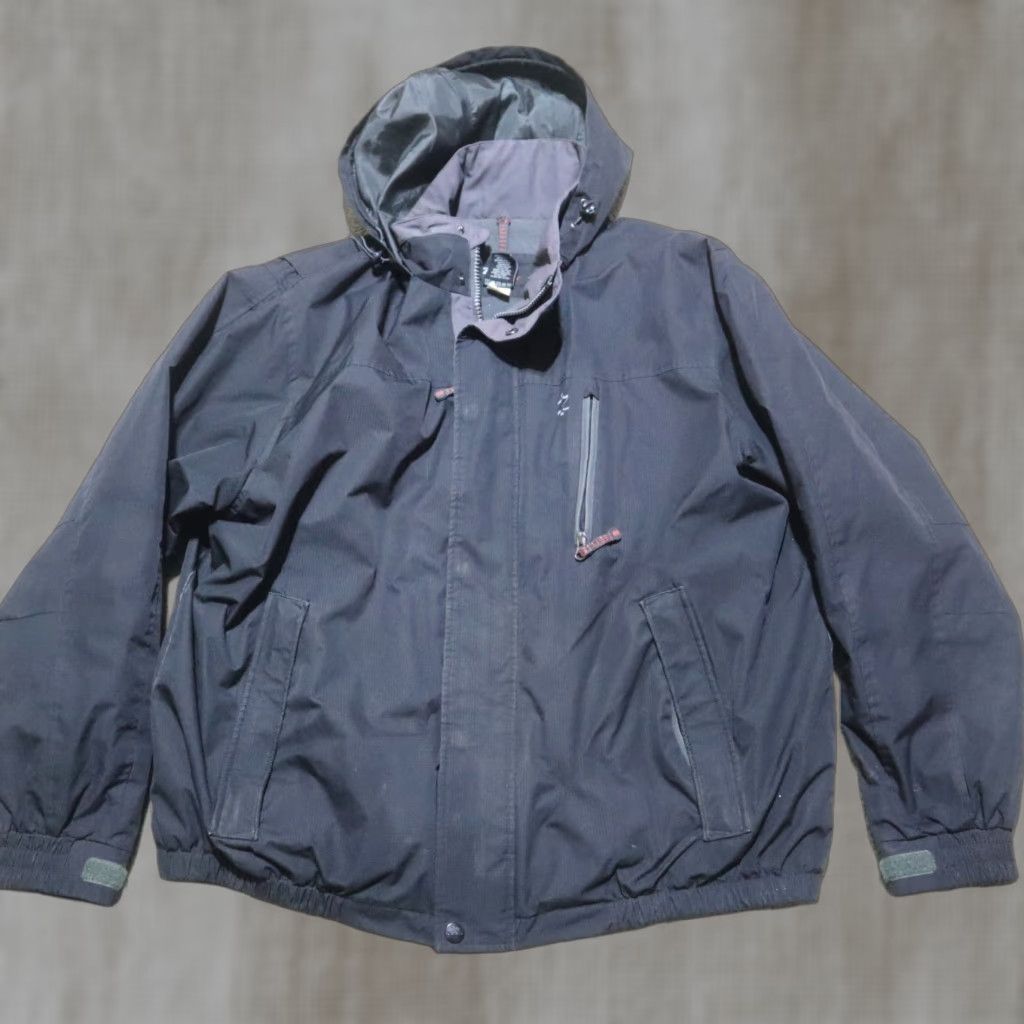 Izod IZOD Jacket Black PerformX Fleece Lined Full Zip Hooded Outdoor Men's 2XL XXL Size US XXL / EU 58 / 5 - 1 Thumbnail