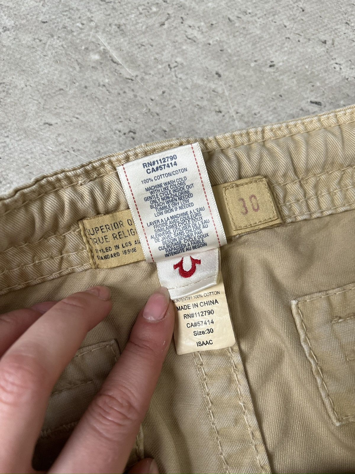 True Religion True religion long rap cargo shorts y2k stylle Size US 30 / EU 46 - 8 Thumbnail