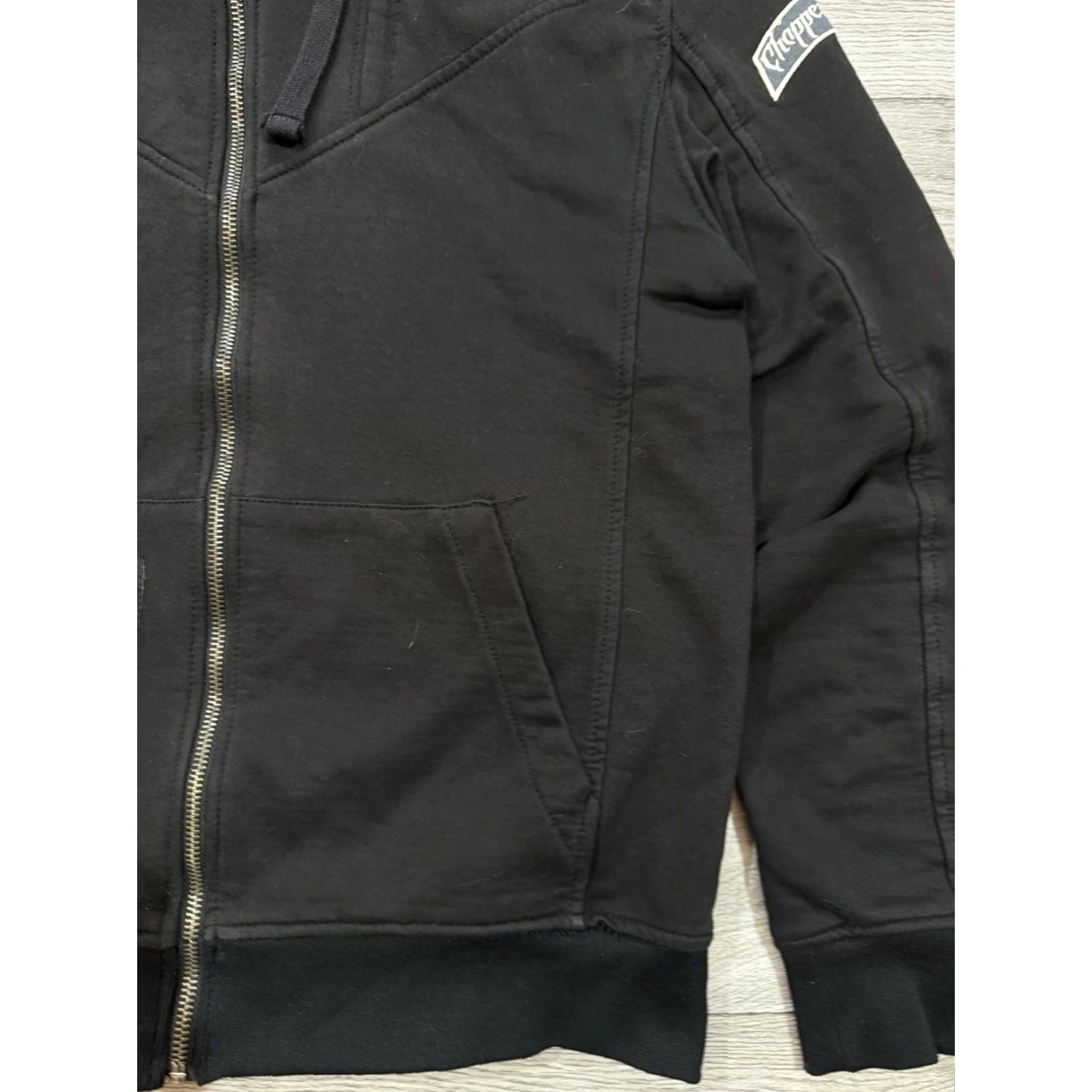 West Coast Choppers West Coast Choppers Zip Black Hoodie Iron Cross Logo Full Zip 3XL Mens Hoodie Long Sleeve Size US XXL / EU 58 / 5 - 7 Thumbnail