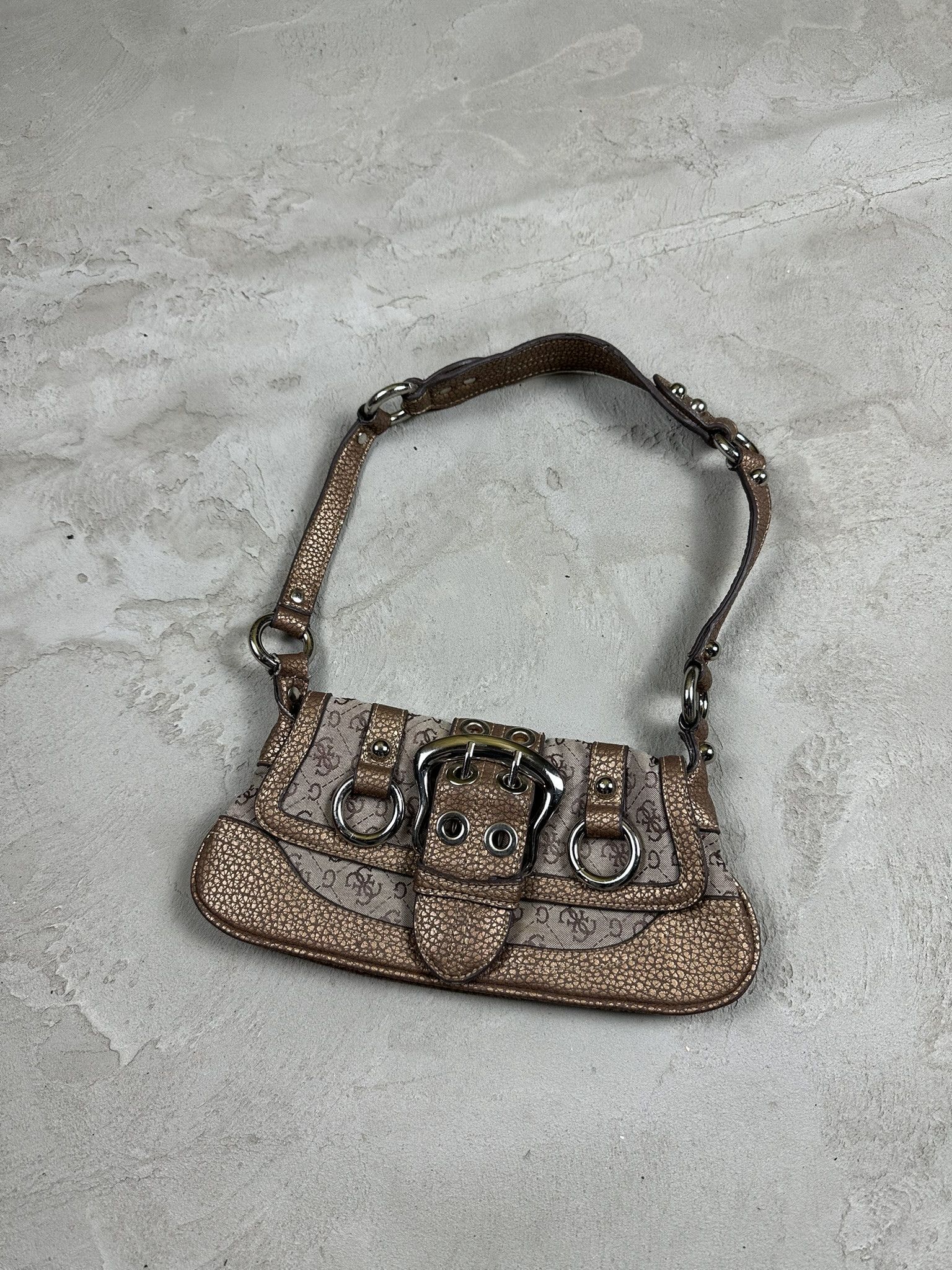 Avant Garde x Vintage 2000S Vintage Mini Japan Y2K Bag in Beige, Women's