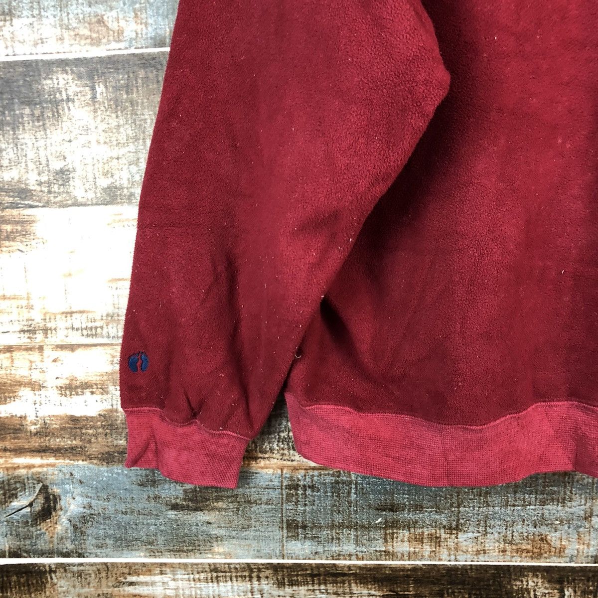 Hang Ten × Vintage Hang Ten vintage spell out Red Hoodie #A2508 Size US M / EU 48-50 / 2 - 16 Thumbnail