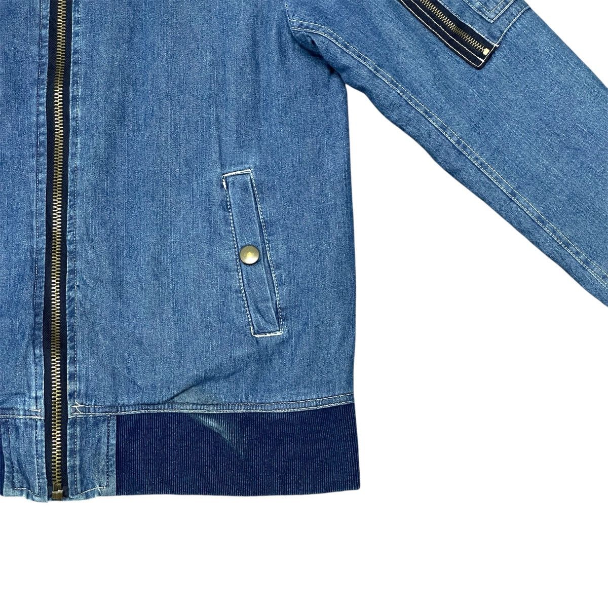 Native Vintage Local Motion Denim Bomber Native Style Jacket Size US M / EU 48-50 / 2 - 4 Thumbnail
